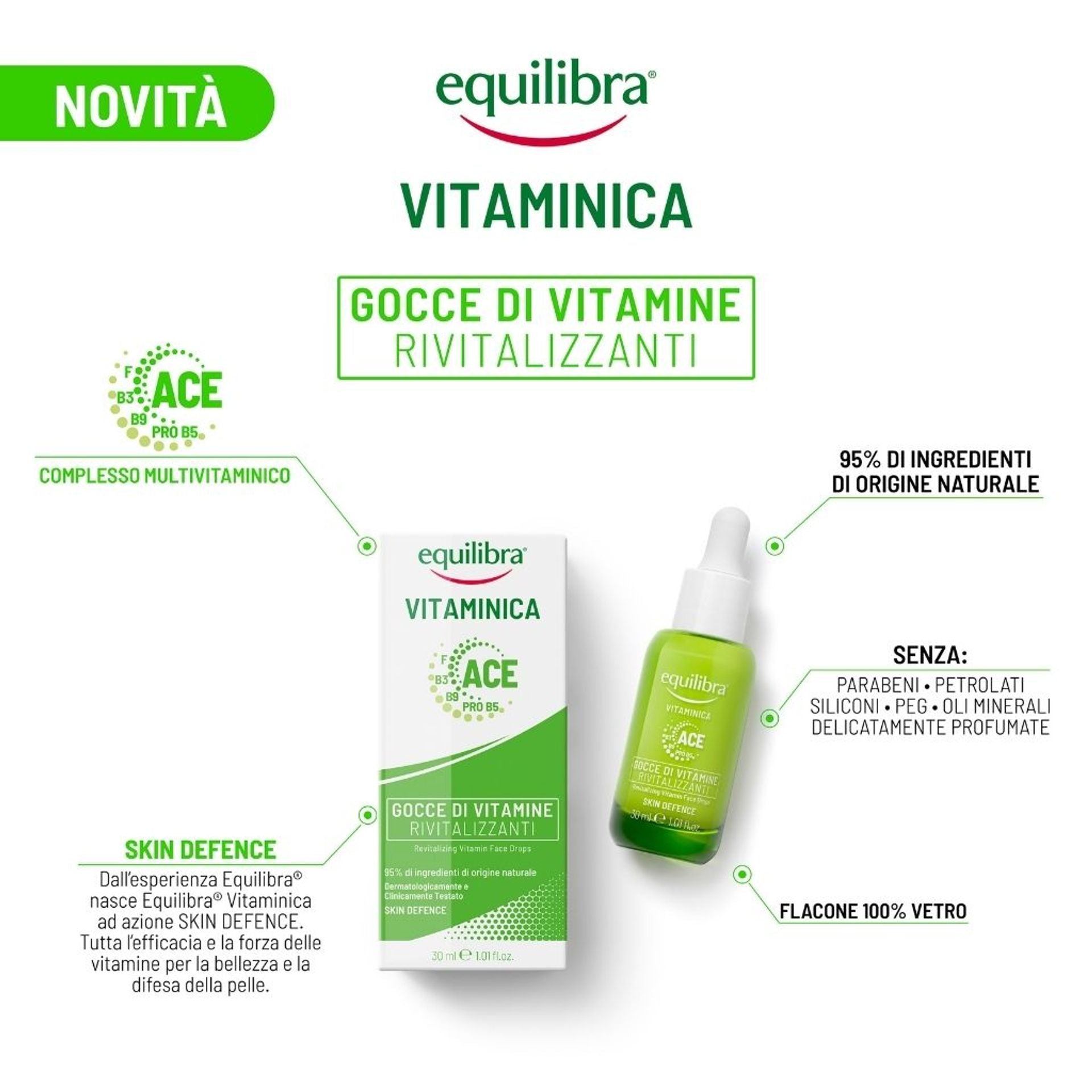 Gocce di vitamine rivitalizzanti 30ml