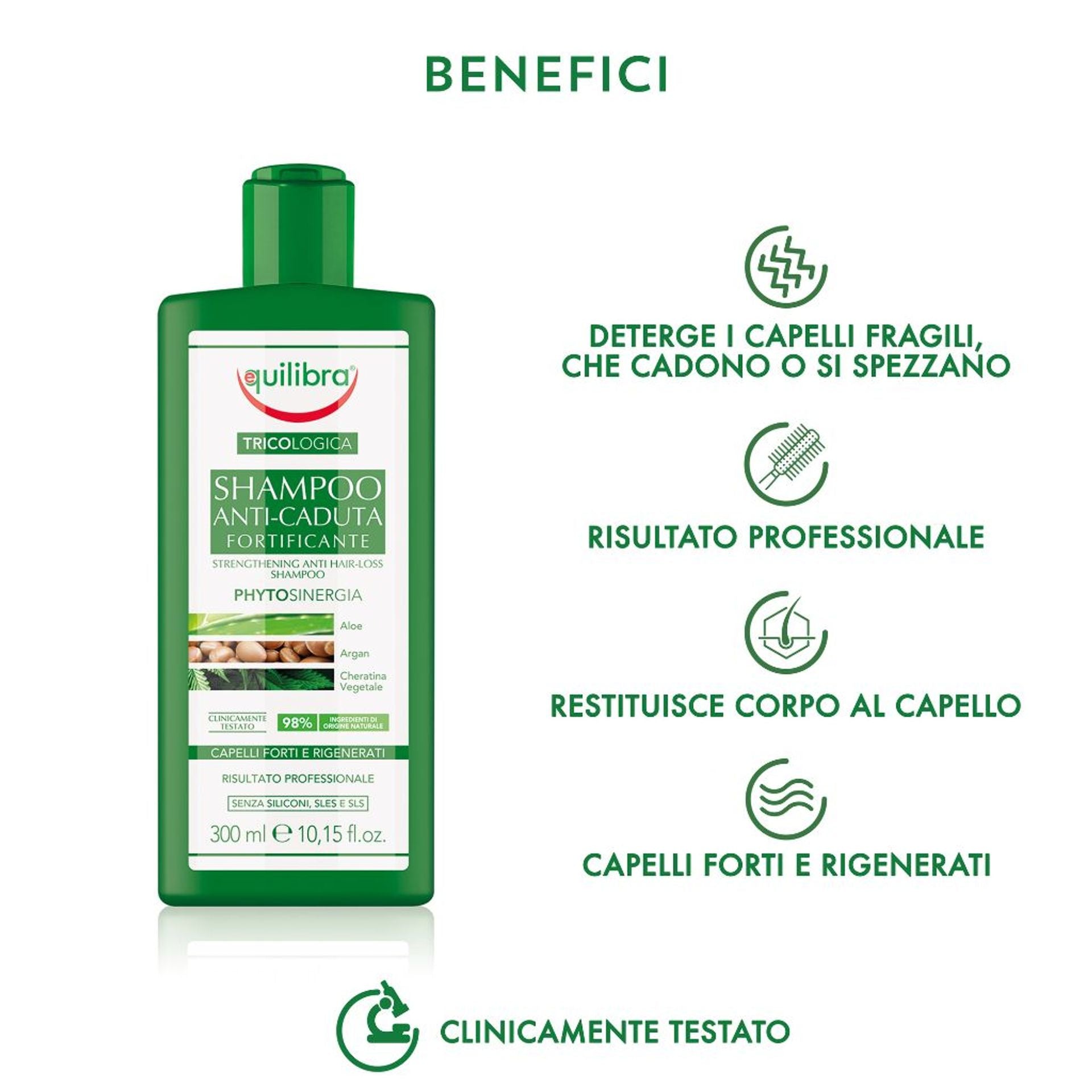 Shampoo anti-caduta fortificante 300ml