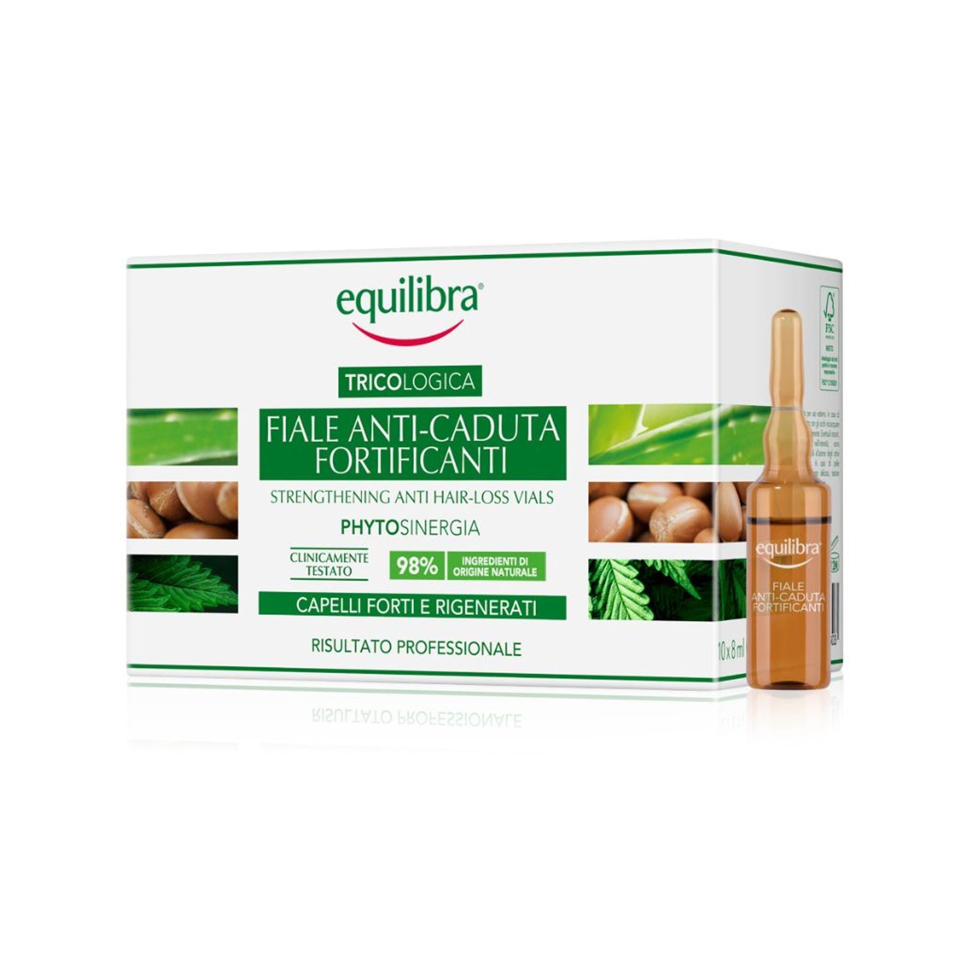 10 fiale anti-caduta fortificanti