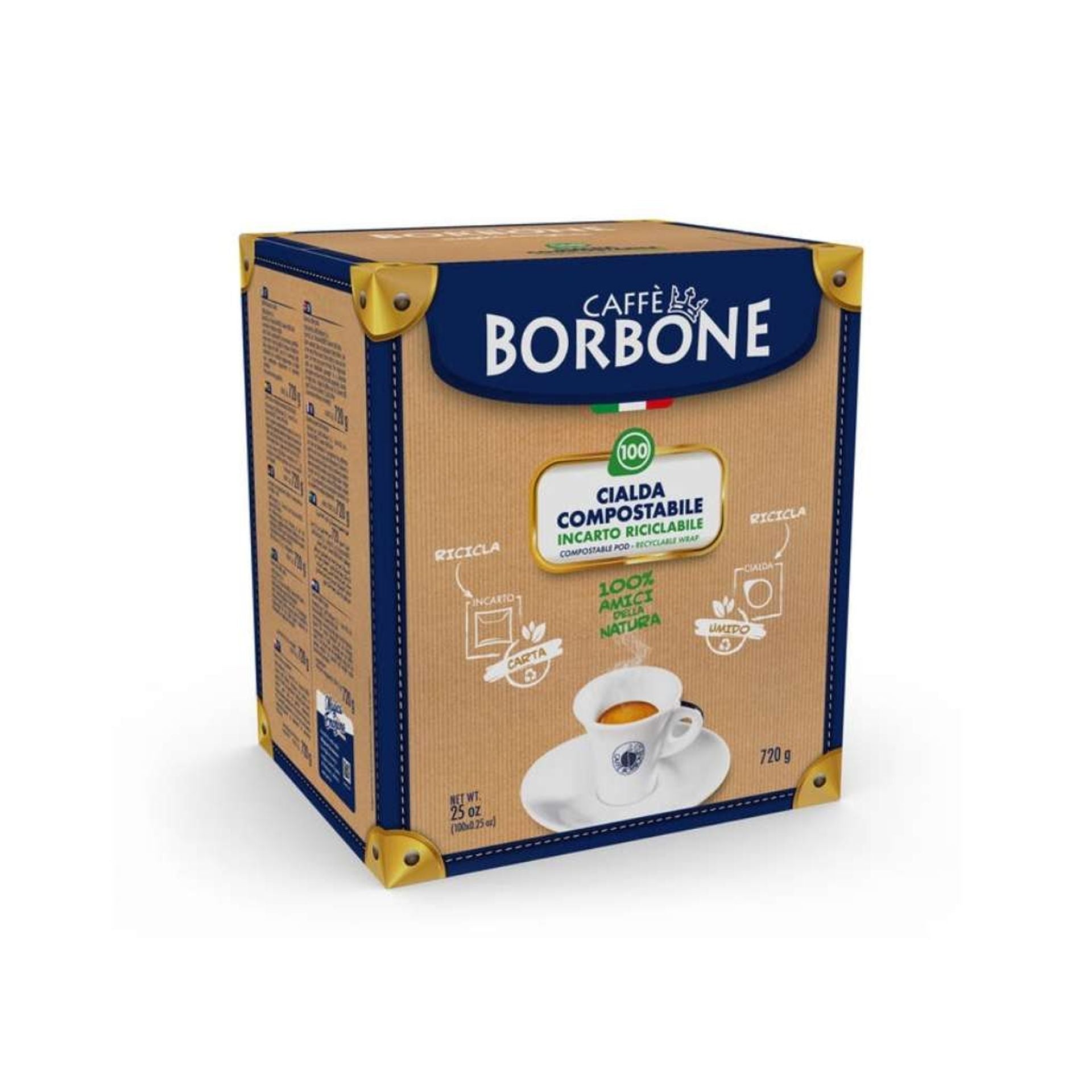 100 cialde ESE miscela Blu