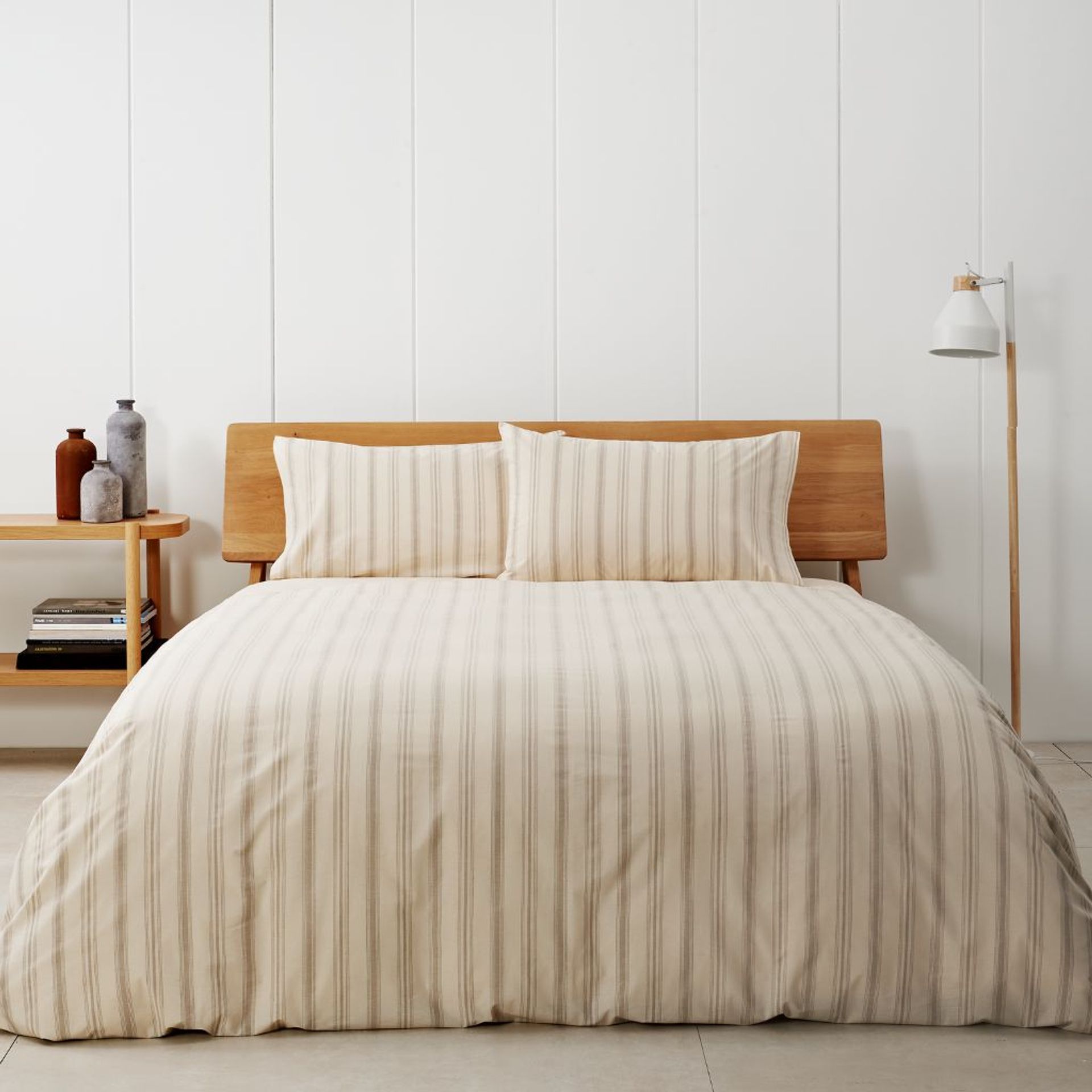 Parure copripiumino matrimoniale in cotone naturale