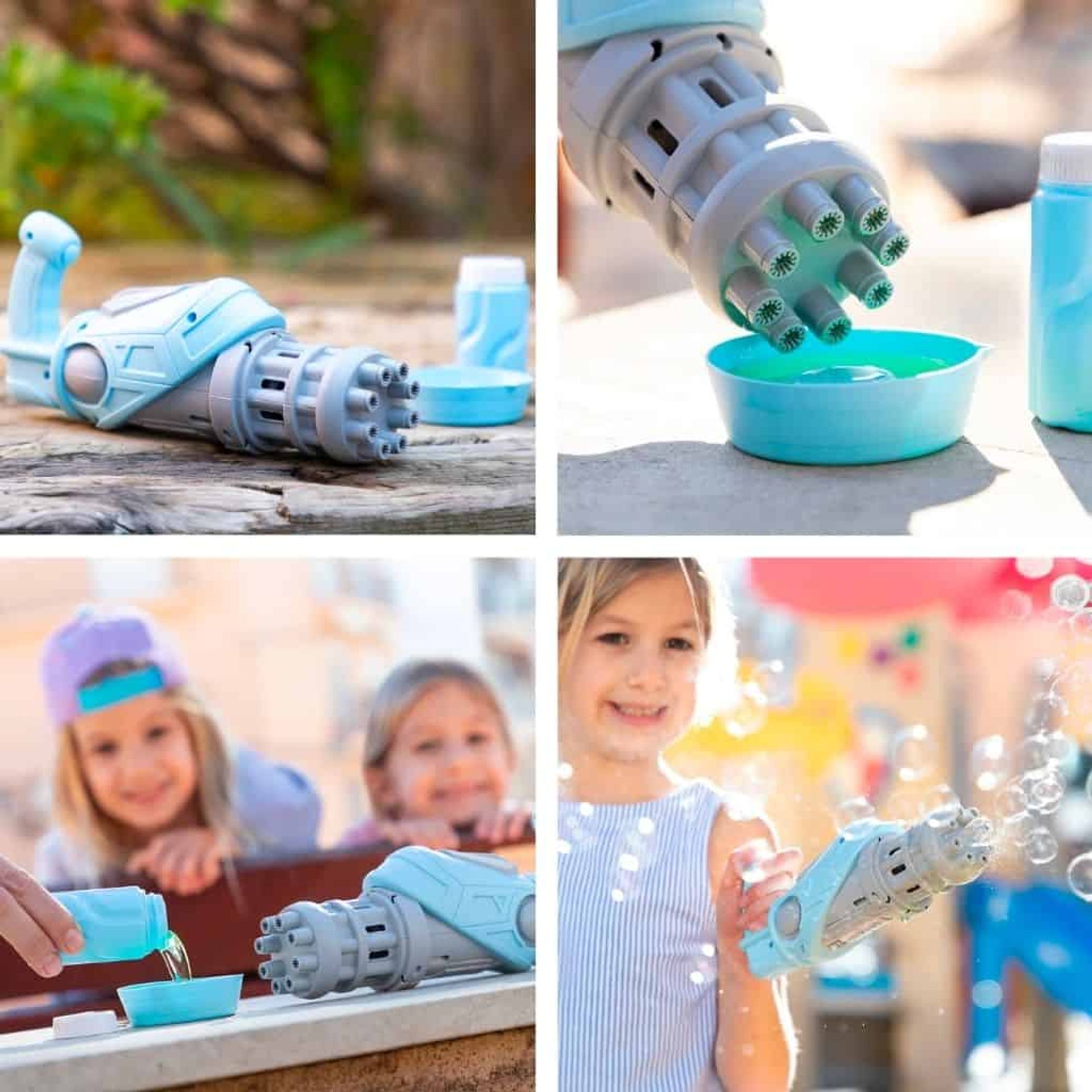 Innovagoods Pistola Bolle di Sapone