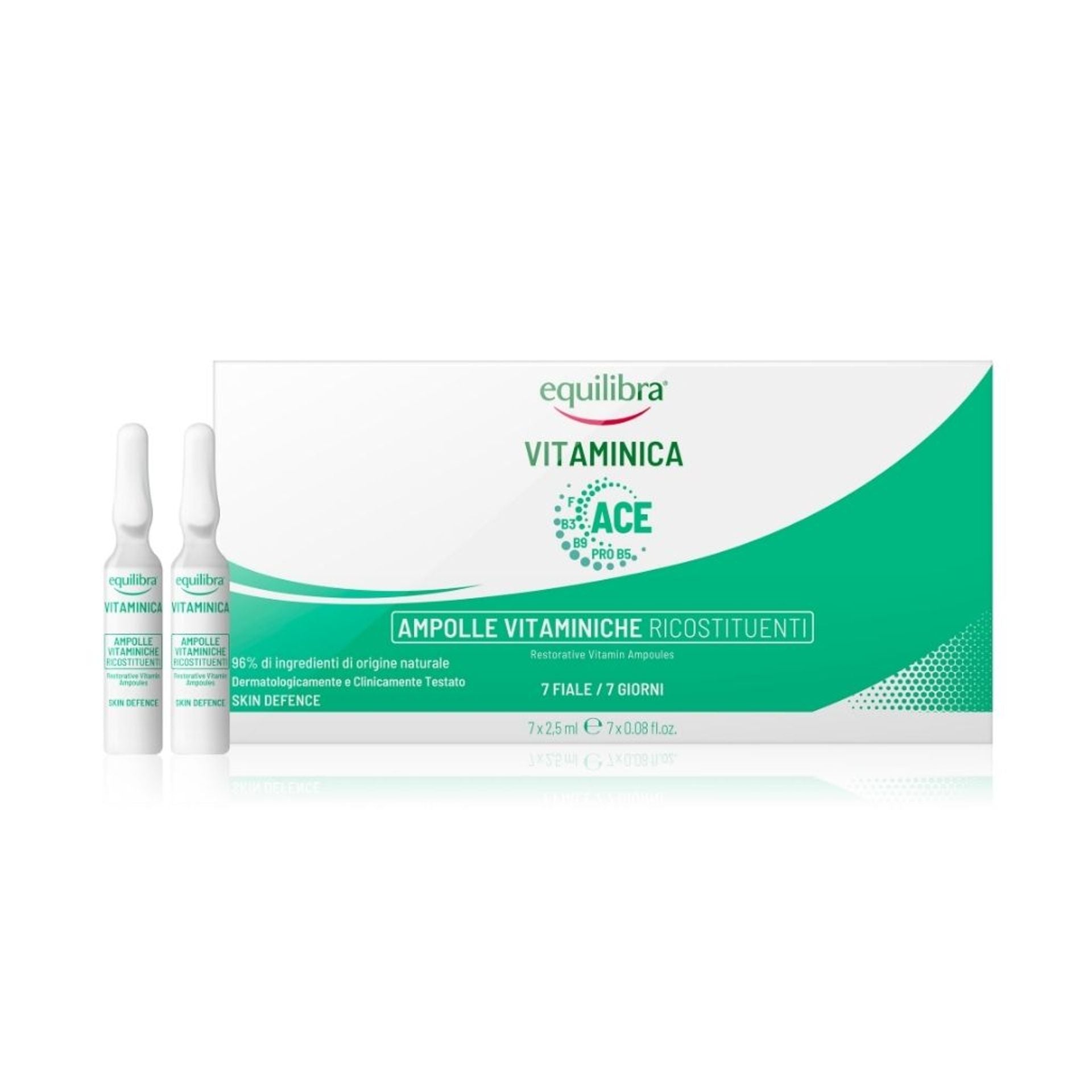 Ampolle vitaminiche ricostituenti 7x2.5ml