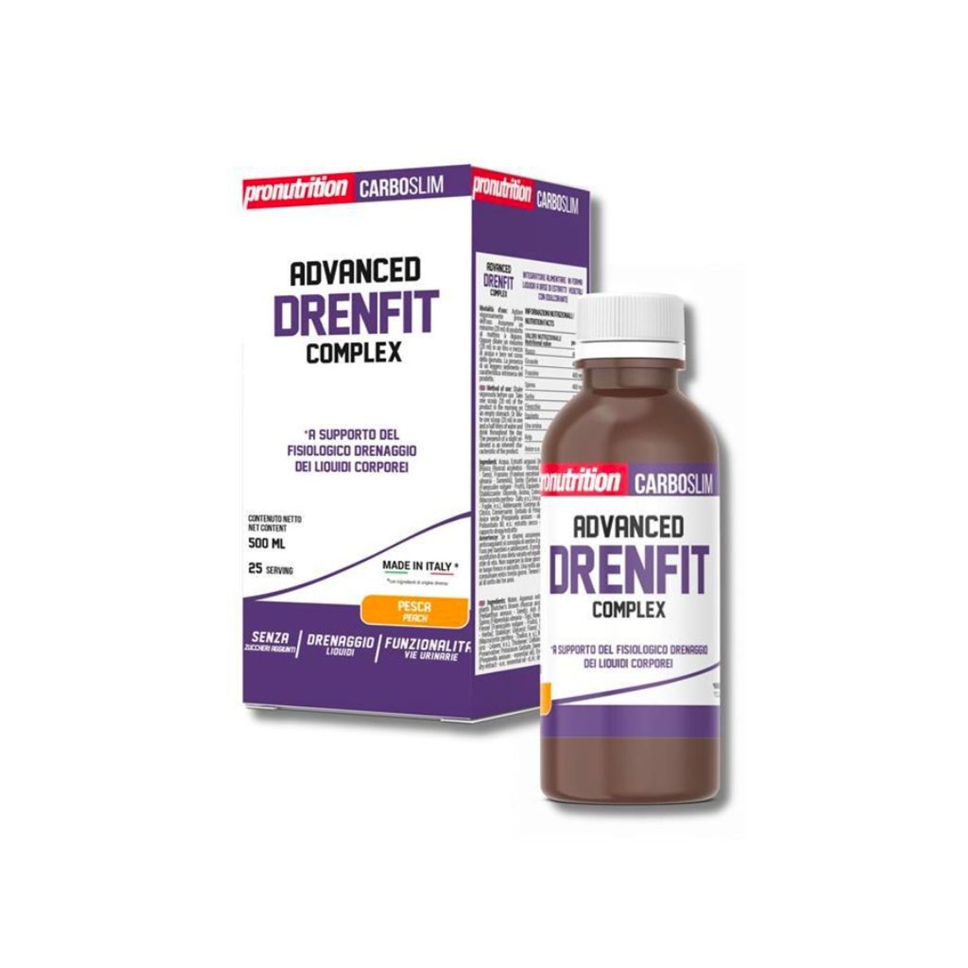 Fitoestratti per la riduzione dei liquidi in eccesso 500 ml