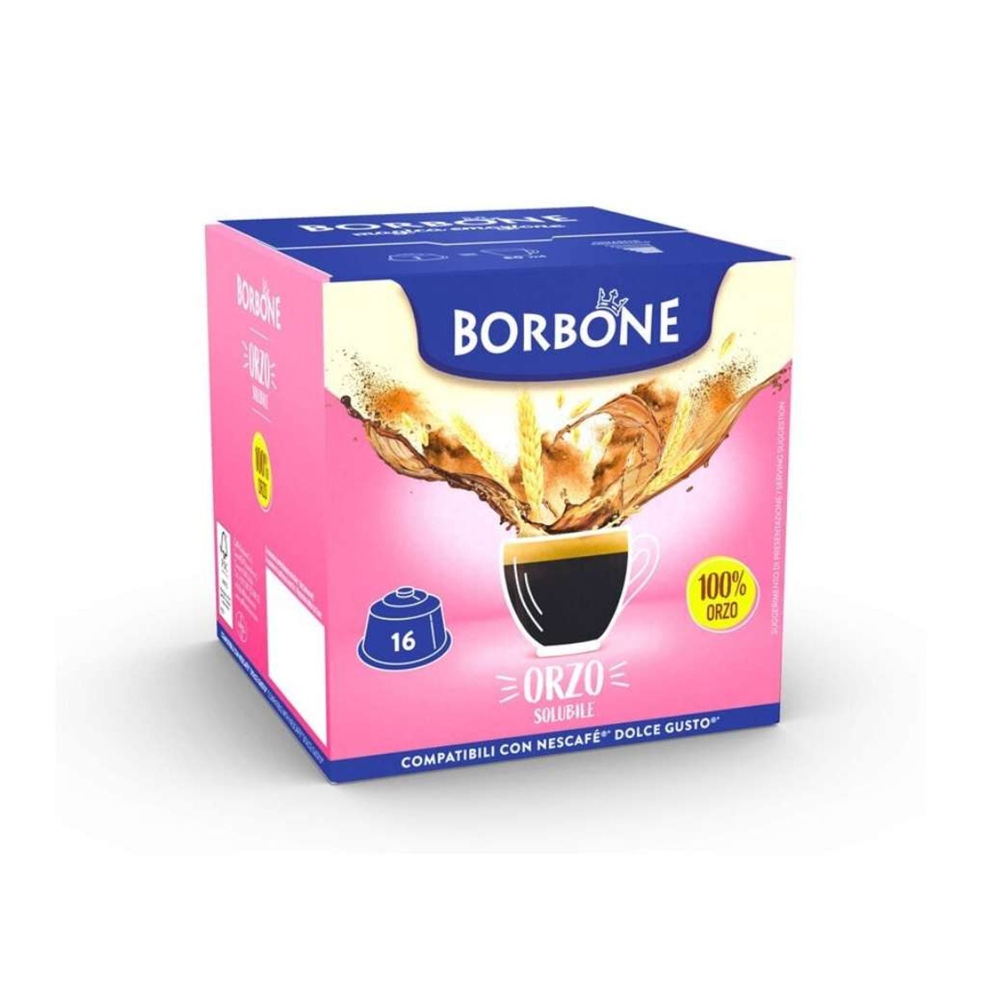 64 capsule Espresso d'Orzo compatibili Dolce Gusto