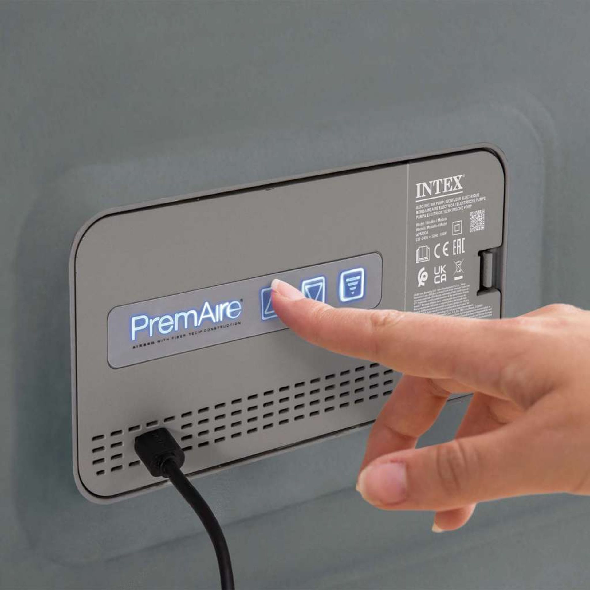 Materasso gonfiabile Dura Beam PremAire II con controllo tramite App e presa USB - matrimoniale