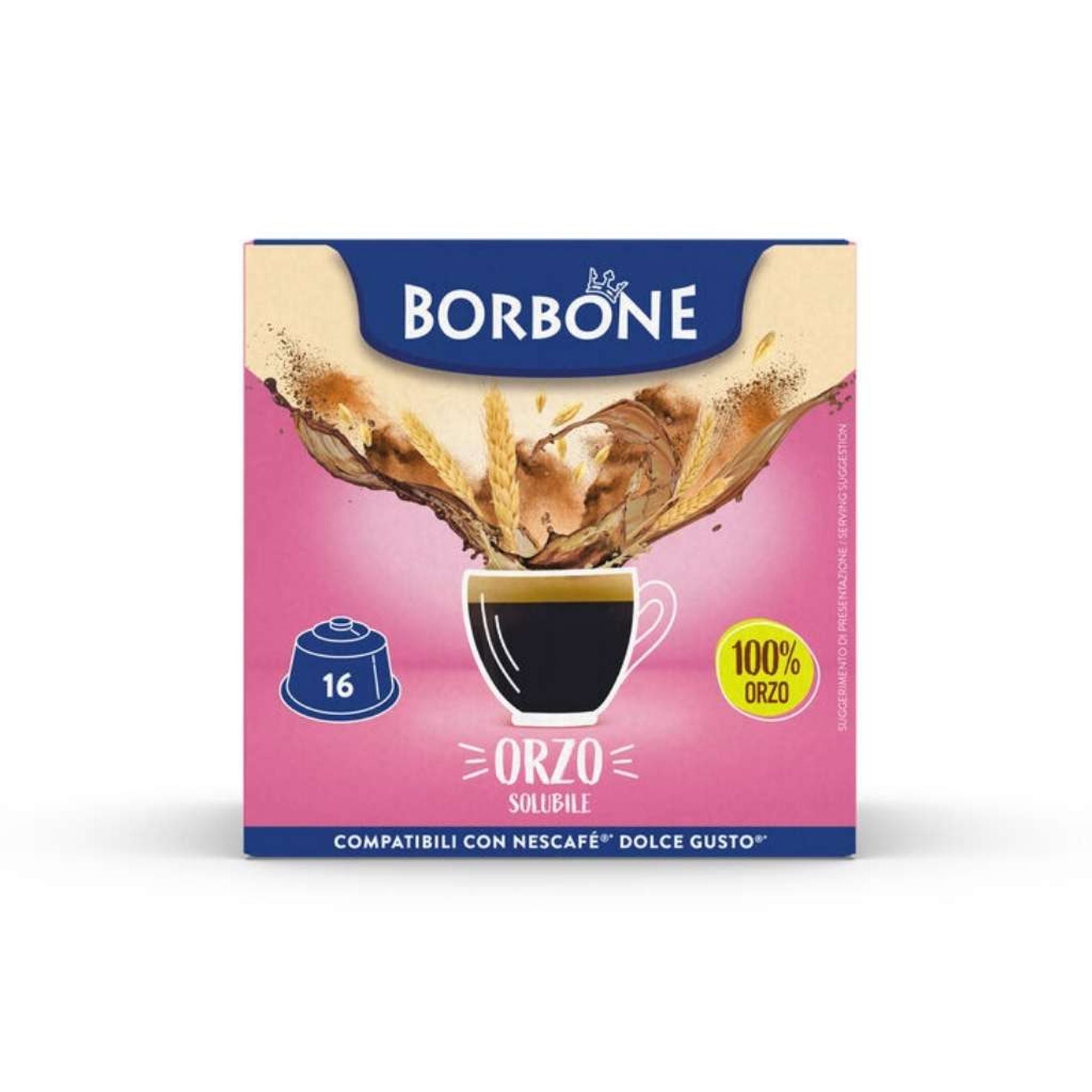 64 capsule Espresso d'Orzo compatibili Dolce Gusto