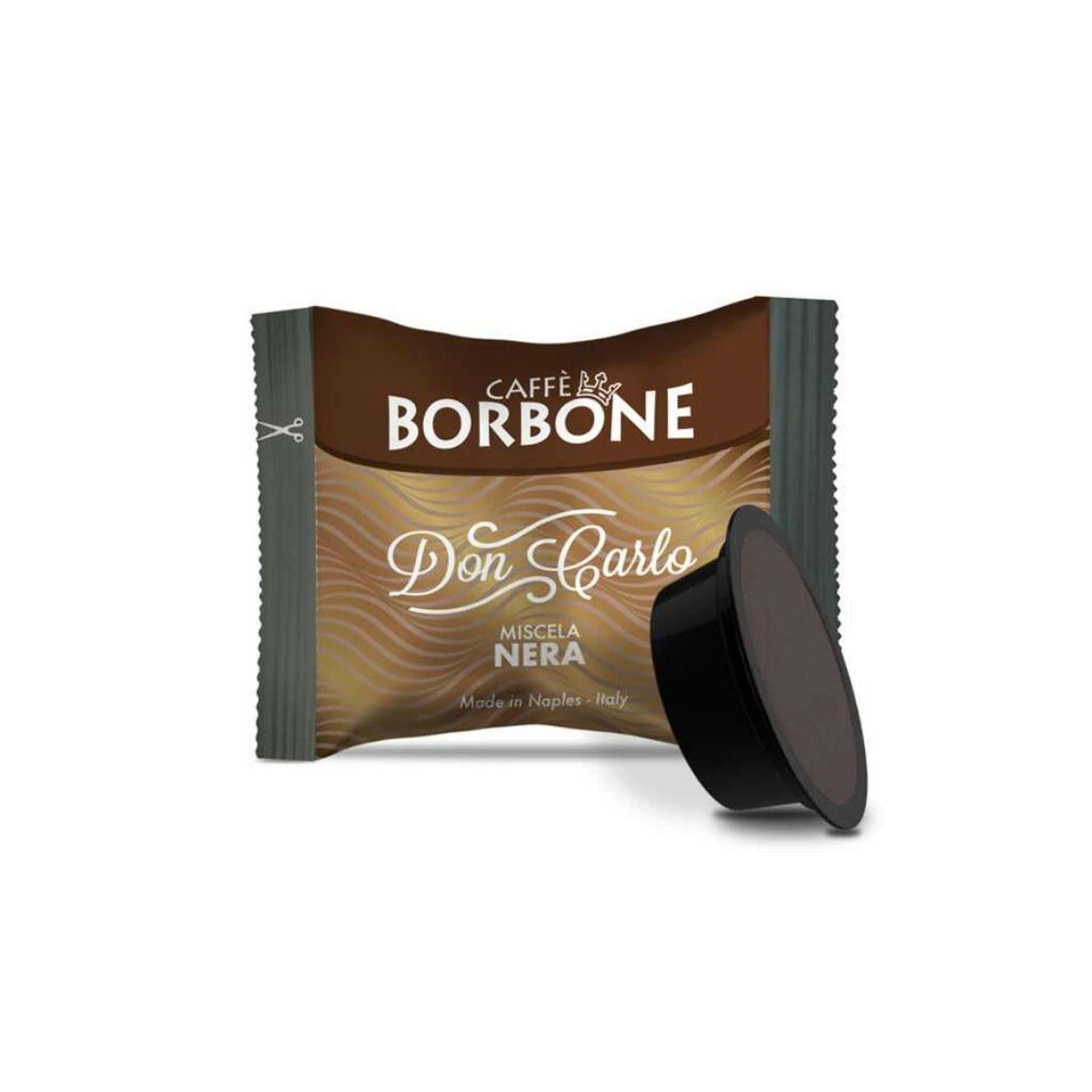 100 capsule Don Carlo miscela Nera compatibili A Modo Mio