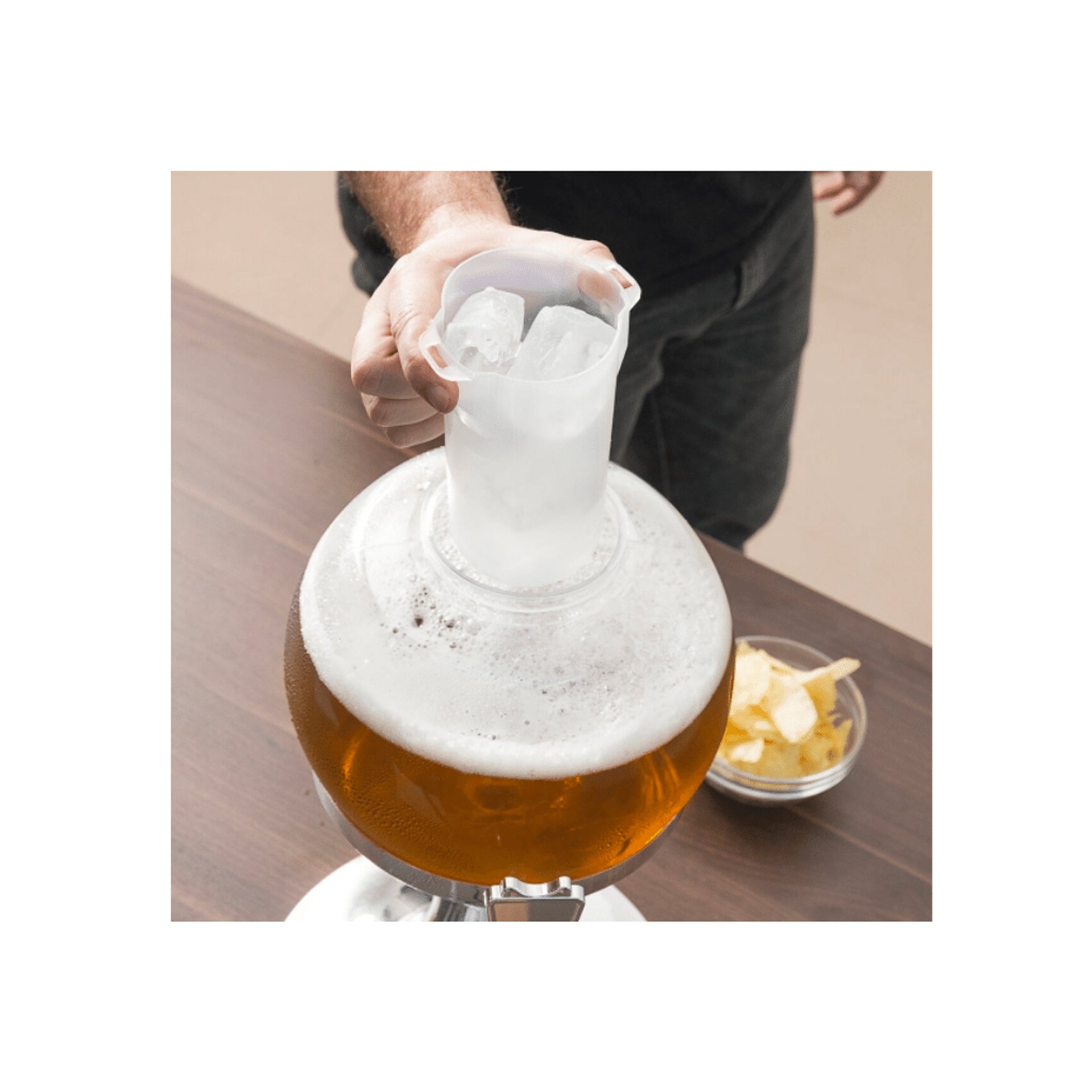 Dispenser refrigerante di birra ball