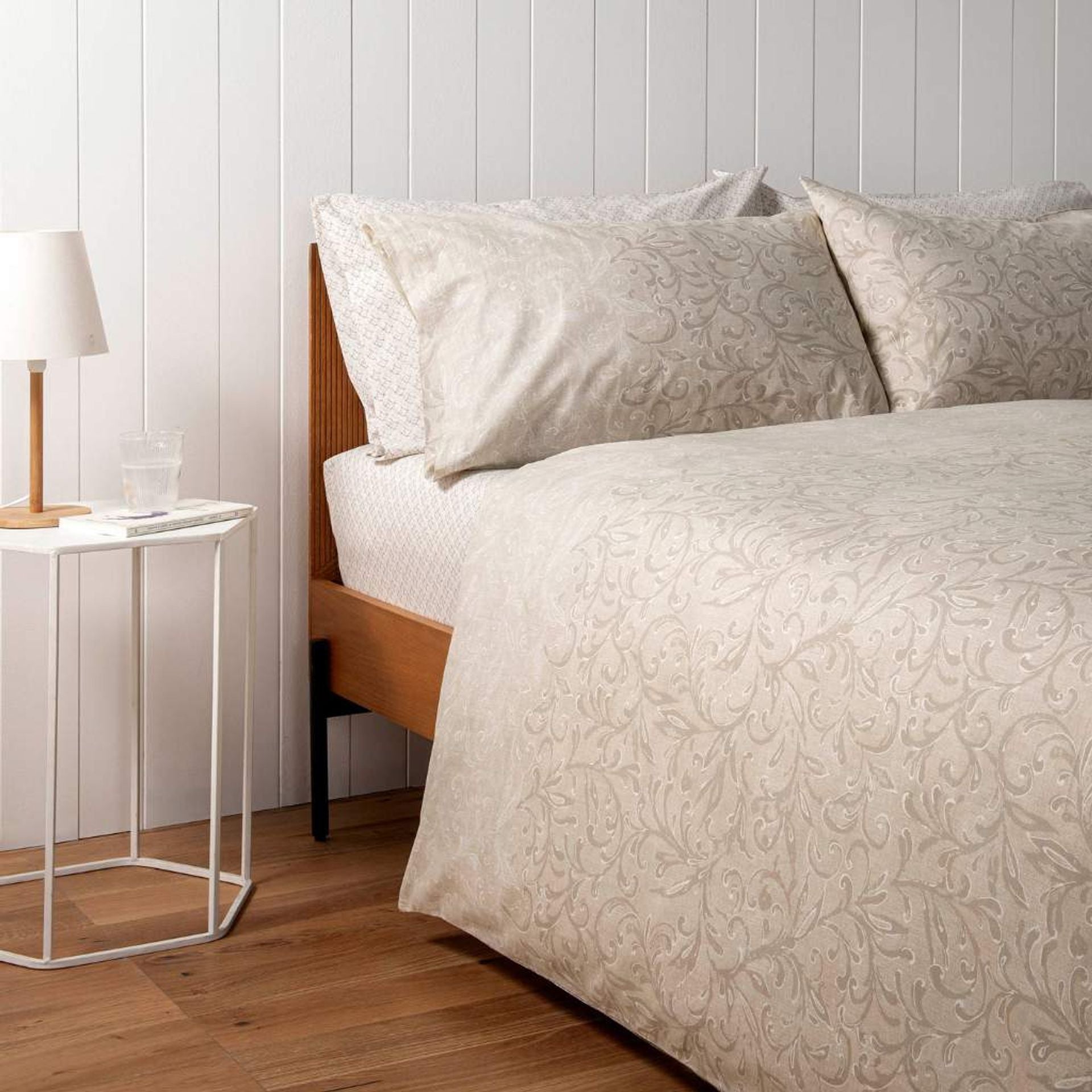 Parure copripiumino matrimoniale in puro cotone