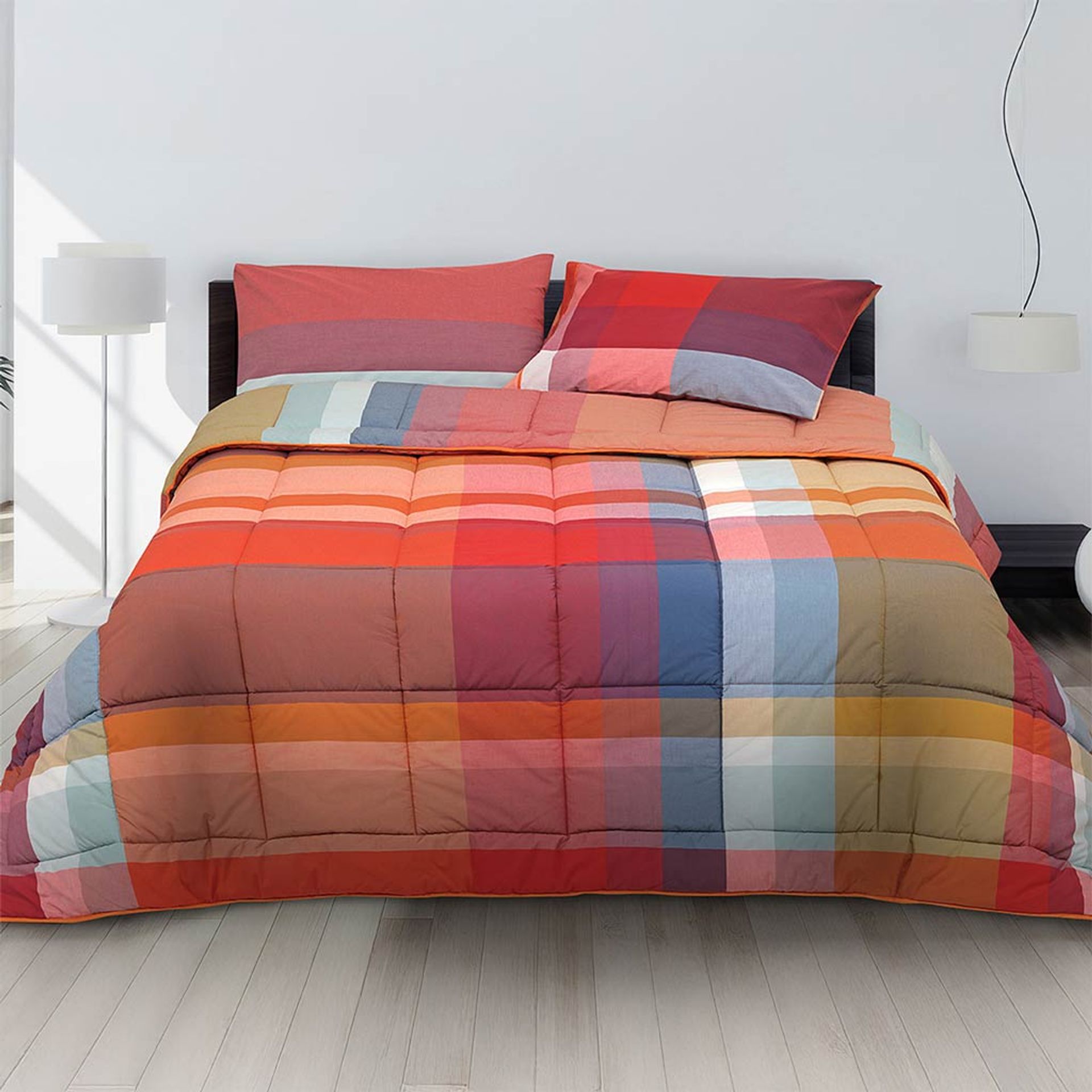 Trapunta in cotone tinto in filo Brighton