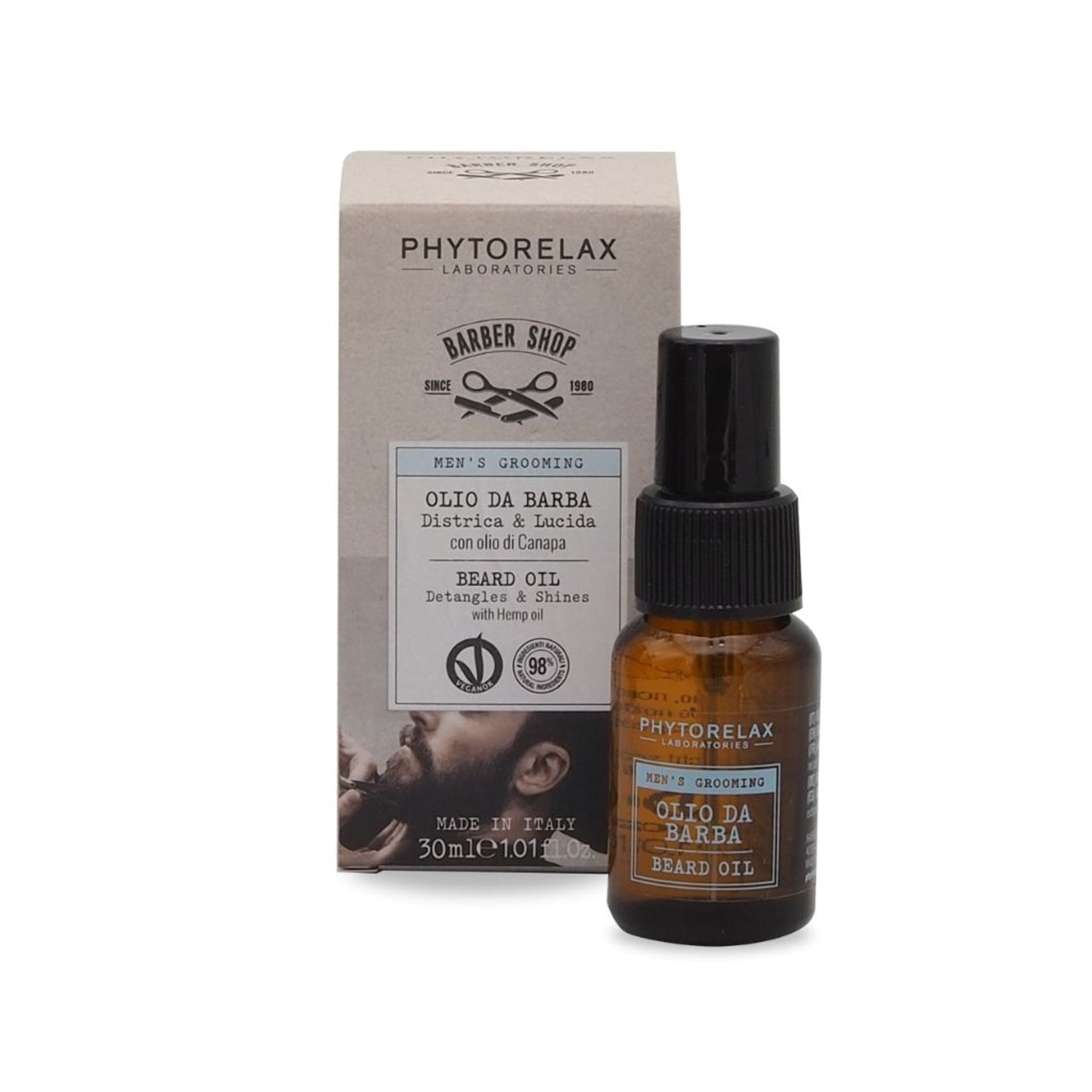 Olio da barba 30 ml - Vegan