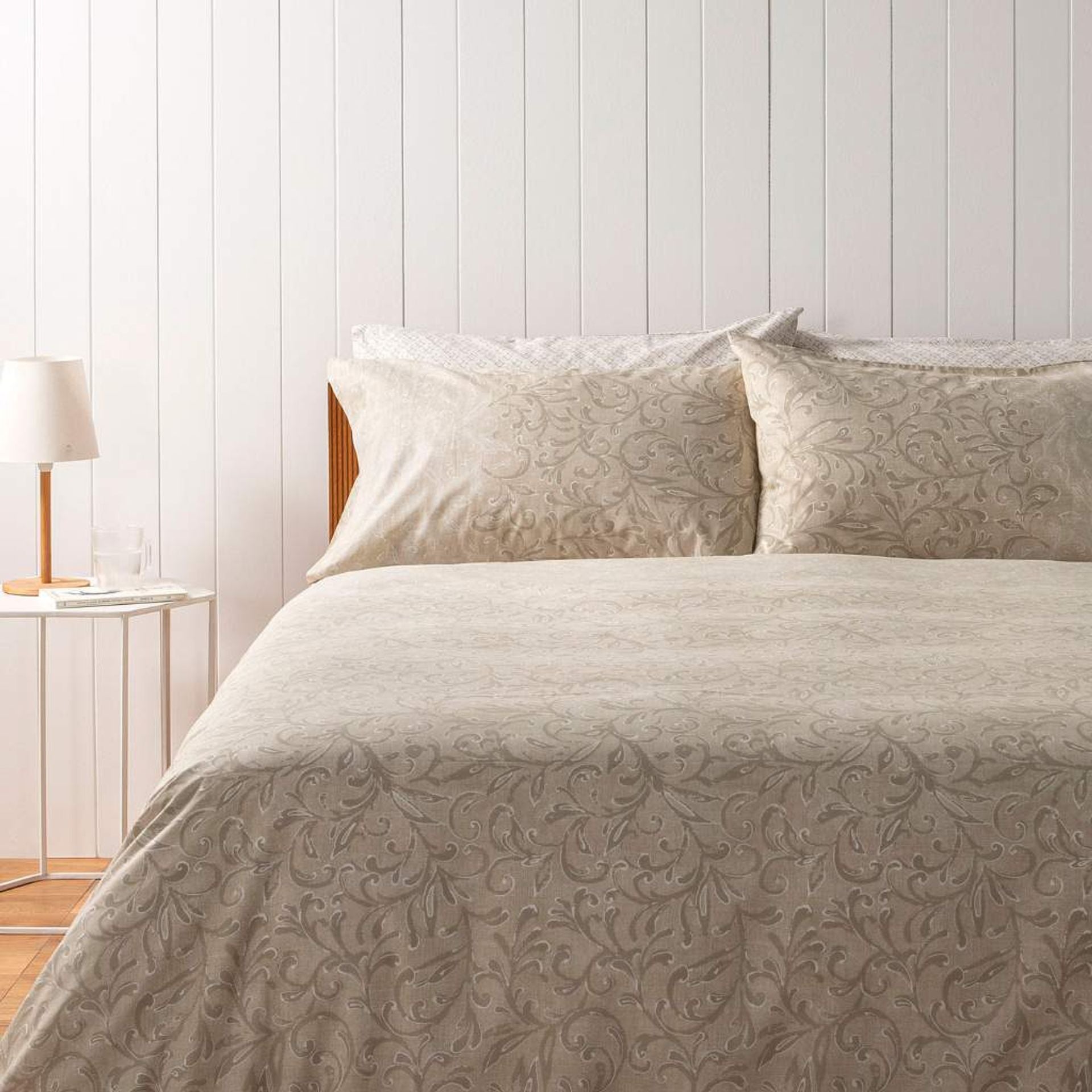 Parure copripiumino matrimoniale in puro cotone