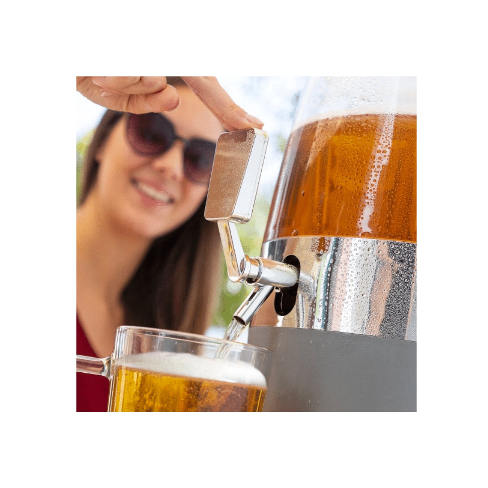 Dispenser refrigerante di bevande freer