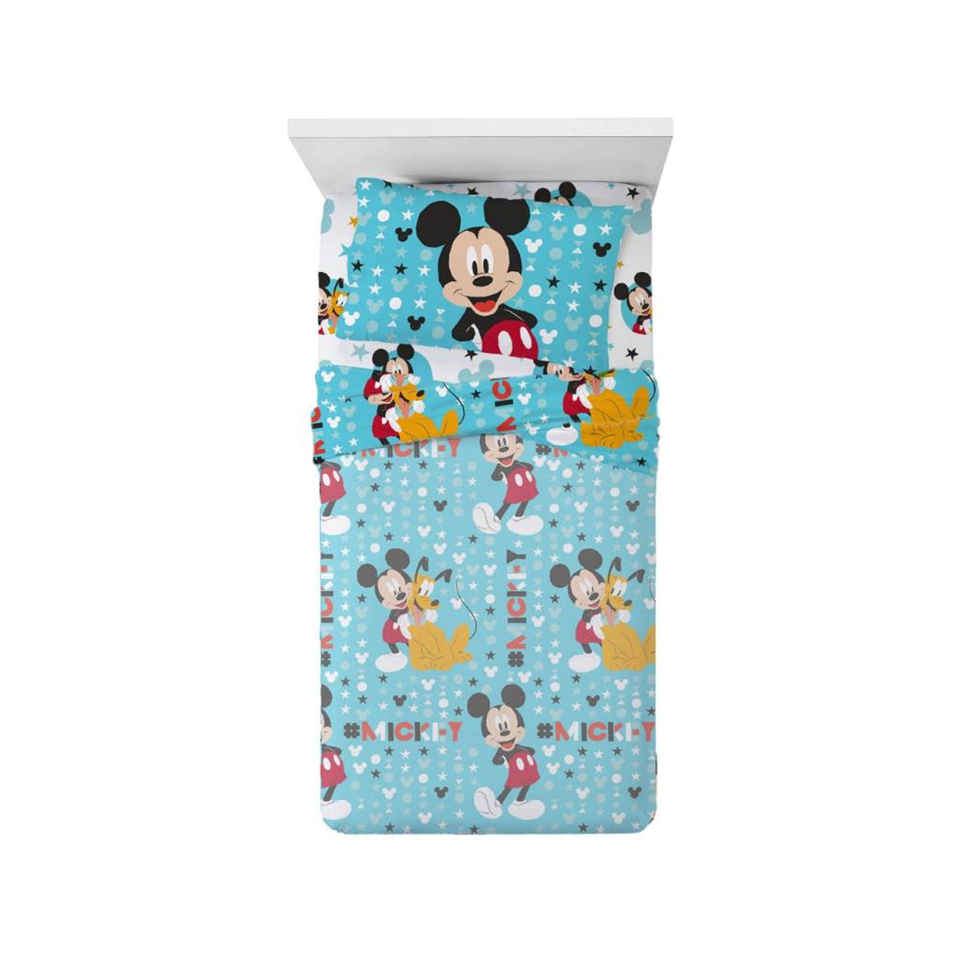 Completo letto singolo Micky Mouse
