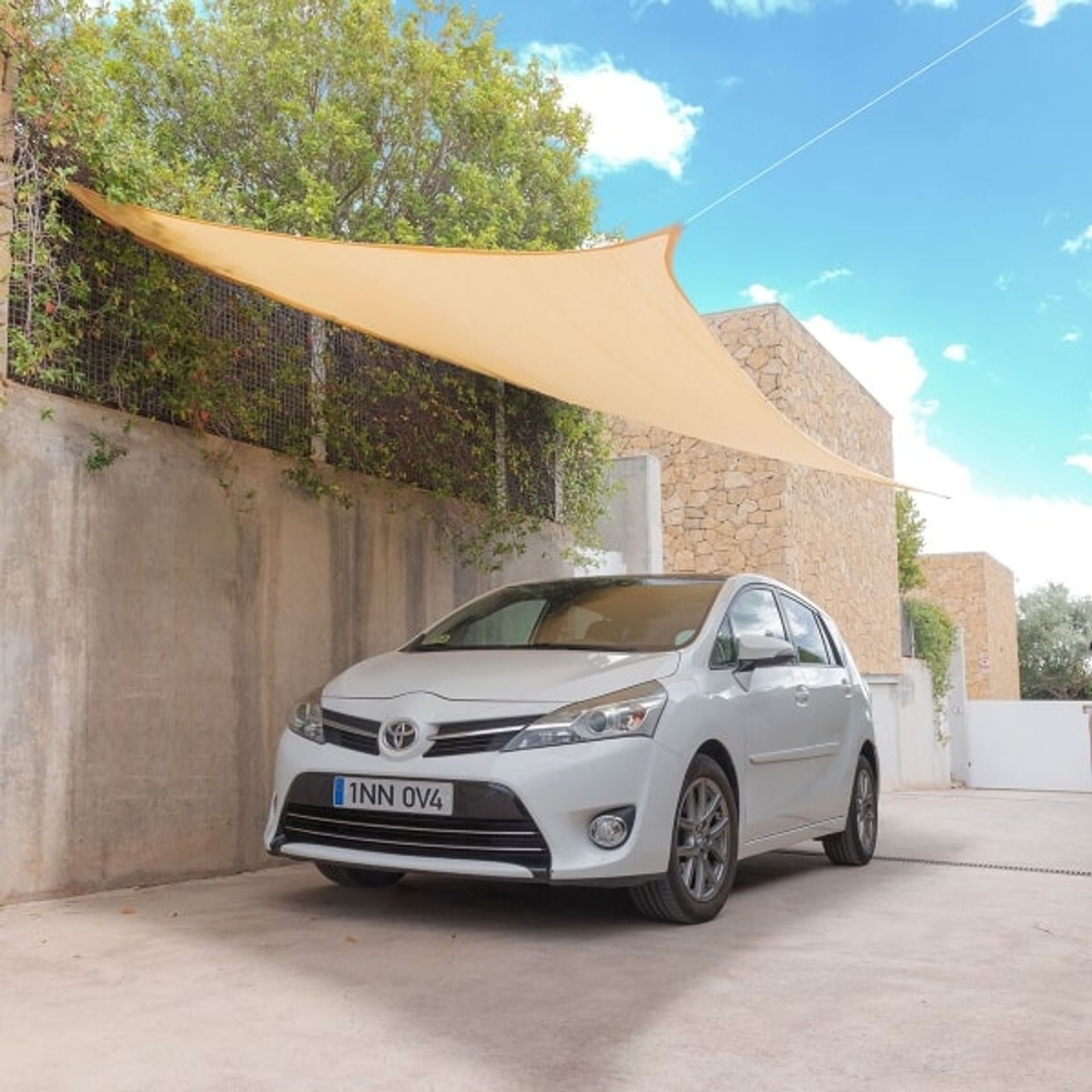 Tenda parasole a vela rettangolare