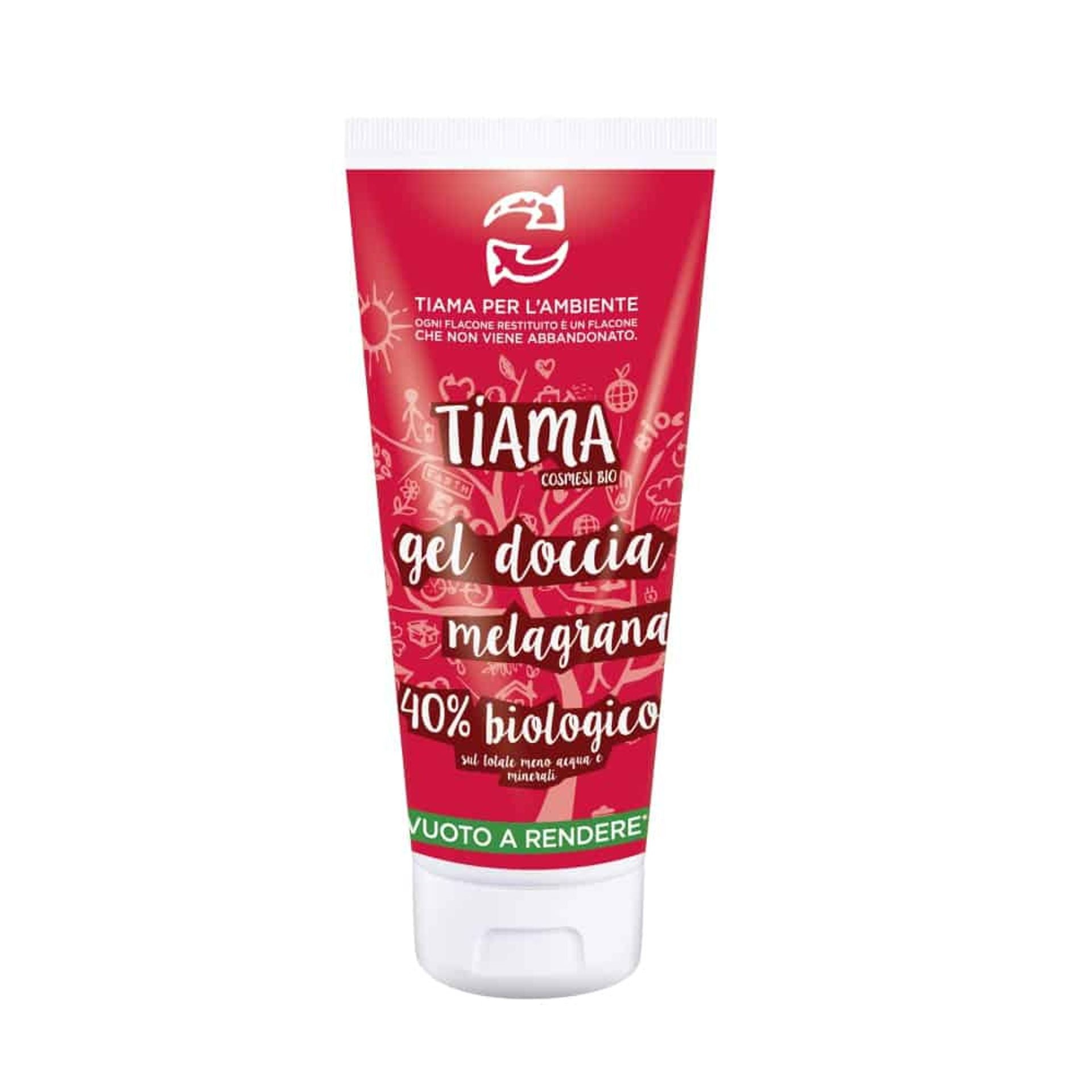 200ml Tiamabio Gel Doccia Melagrana