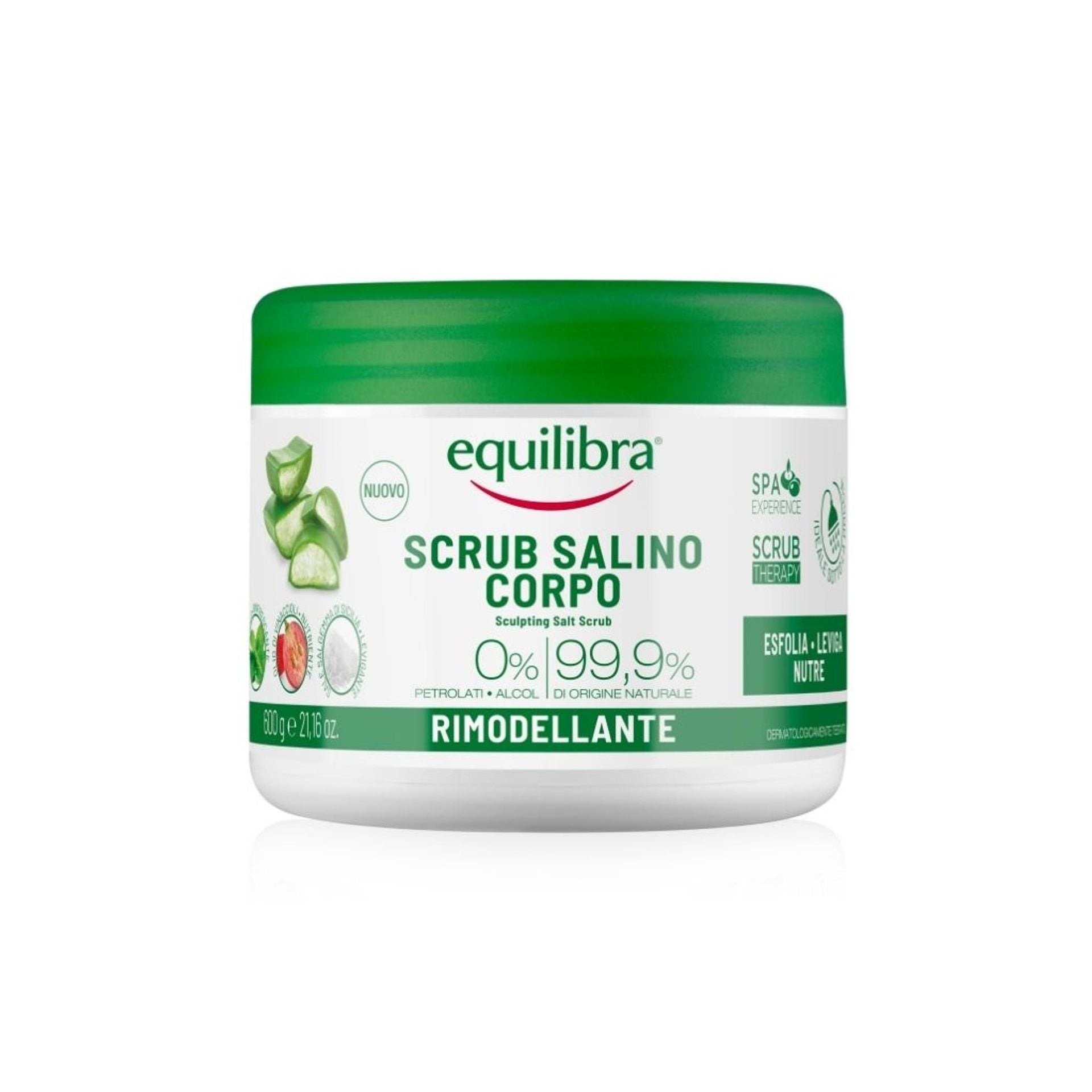 Scrub salino rimodellante 600gr