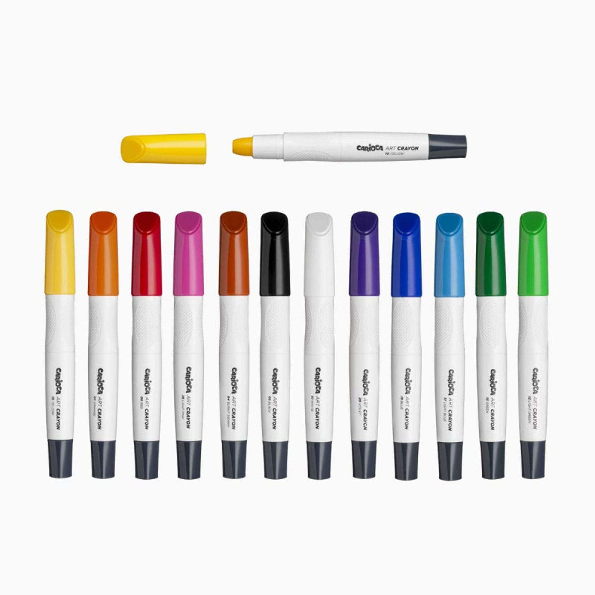 12 pastelli a tempera con scatola rigida