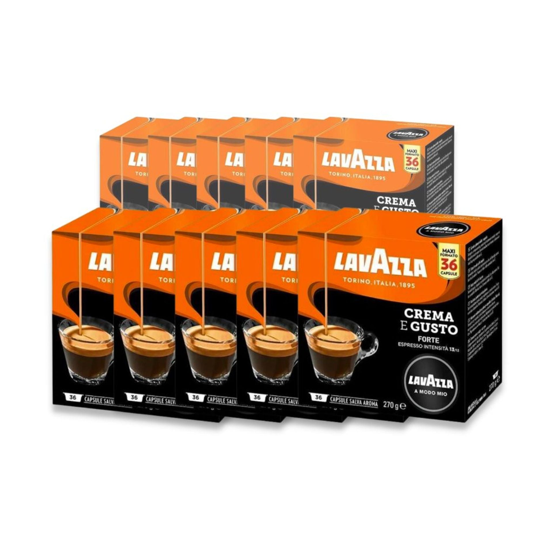 360 capsule Crema e Gusto Forte A Modo Mio