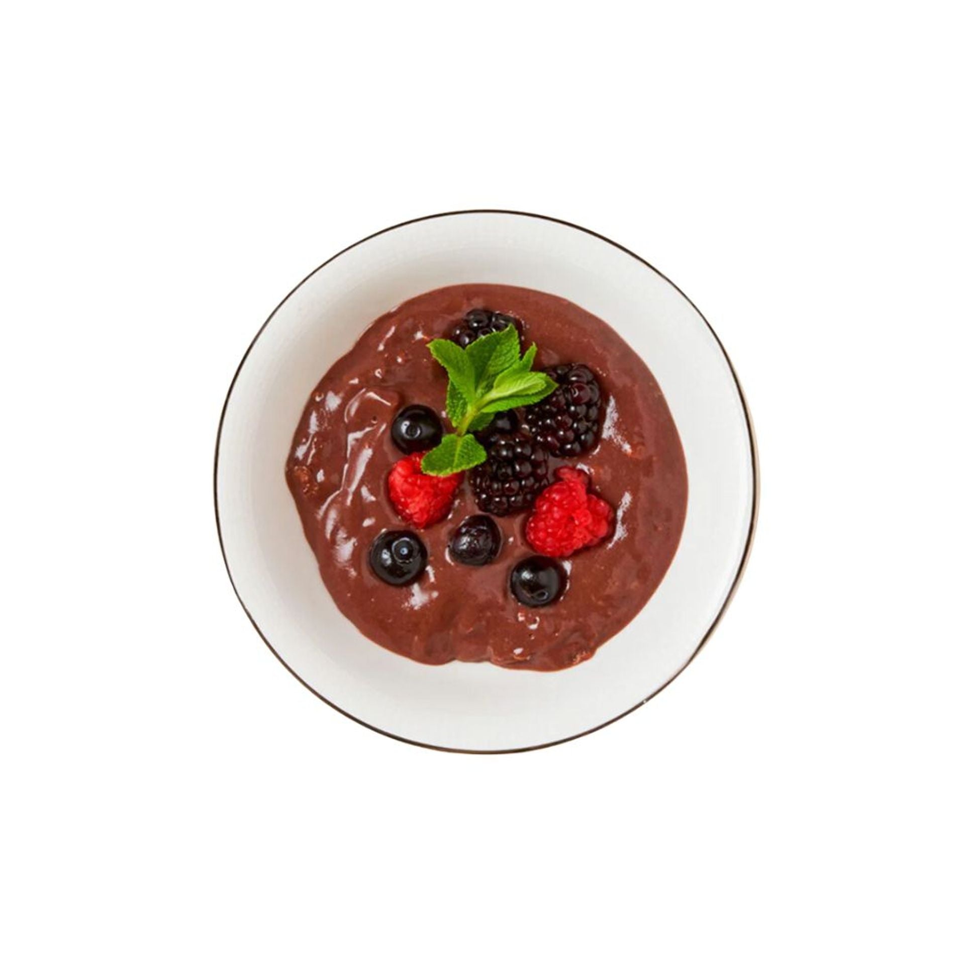 Mousse cereali al cioccolato