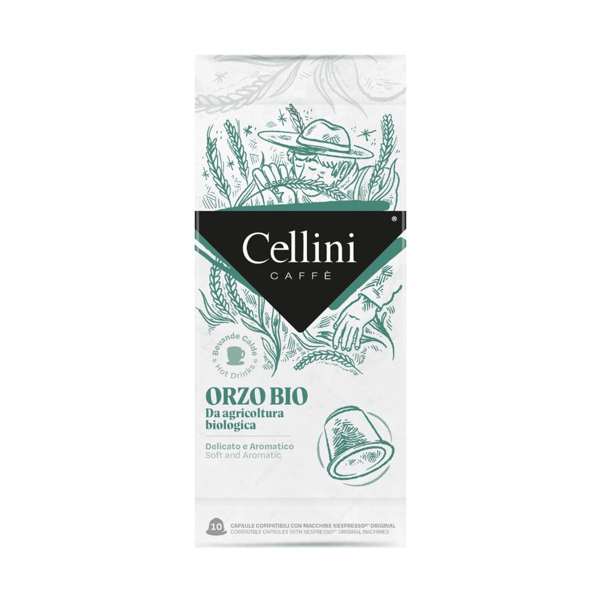 100 capsule Orzo compatibili Nespresso