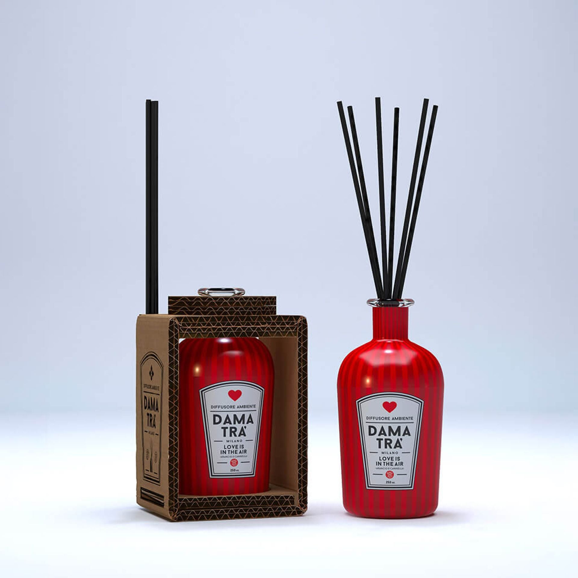 Diffusore ambiente love is in the air - arancia e cannella 250 ml