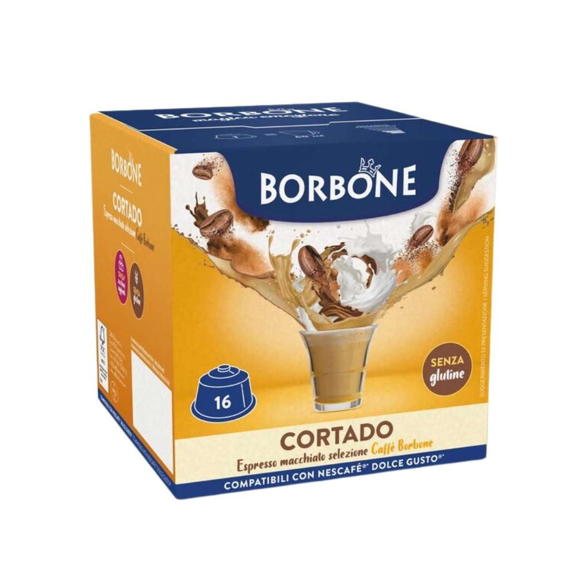 64 capsule Cortado compatibili Dolce Gusto