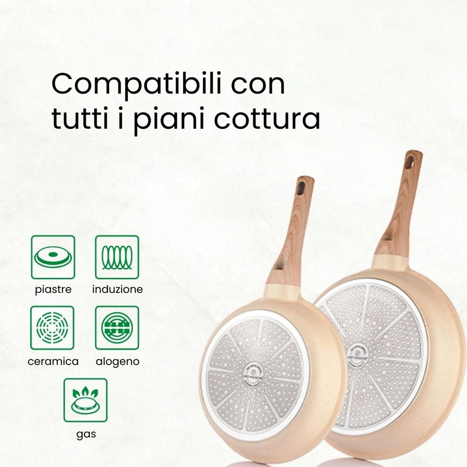 Batteria di pentole 14 pezzi
