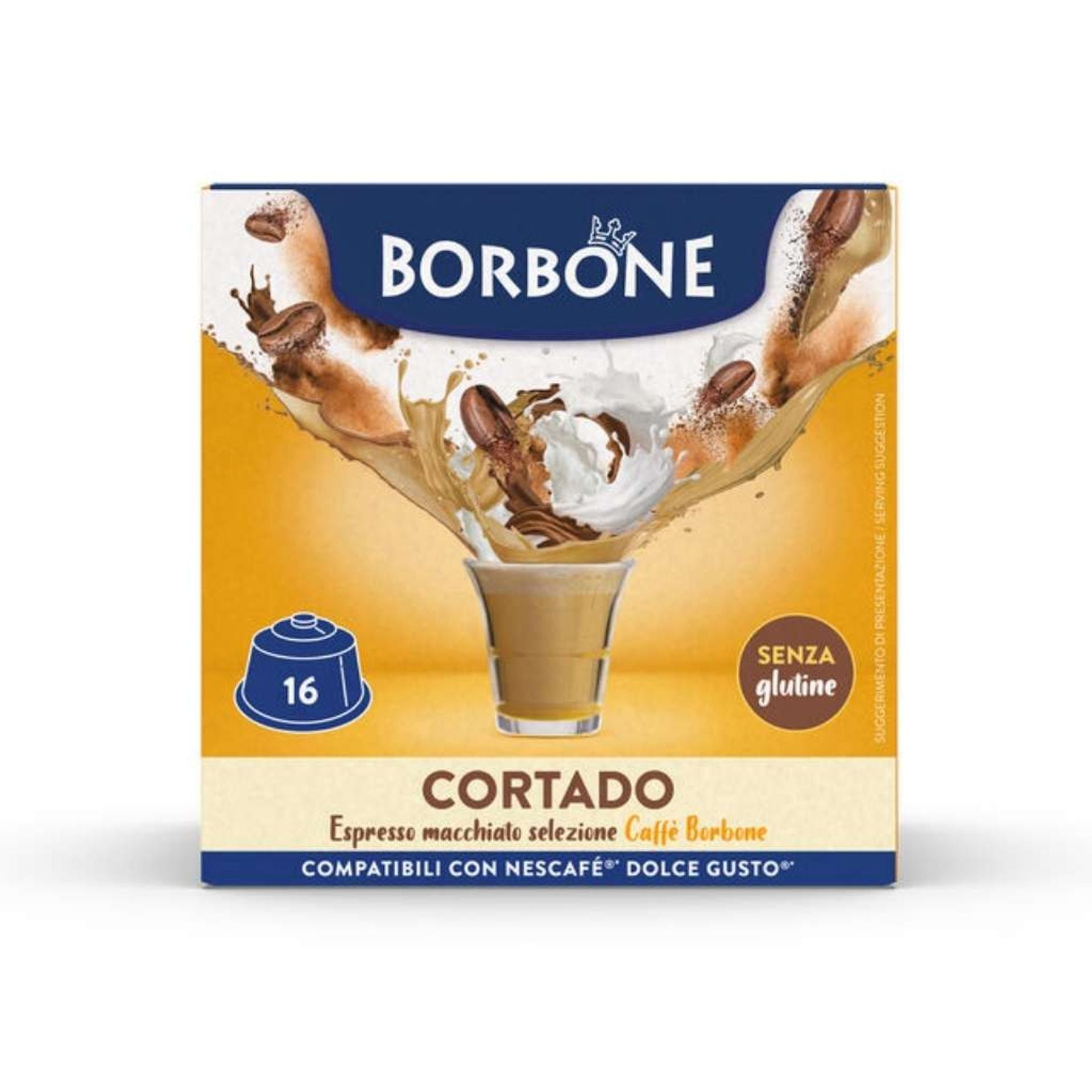 64 capsule Cortado compatibili Dolce Gusto