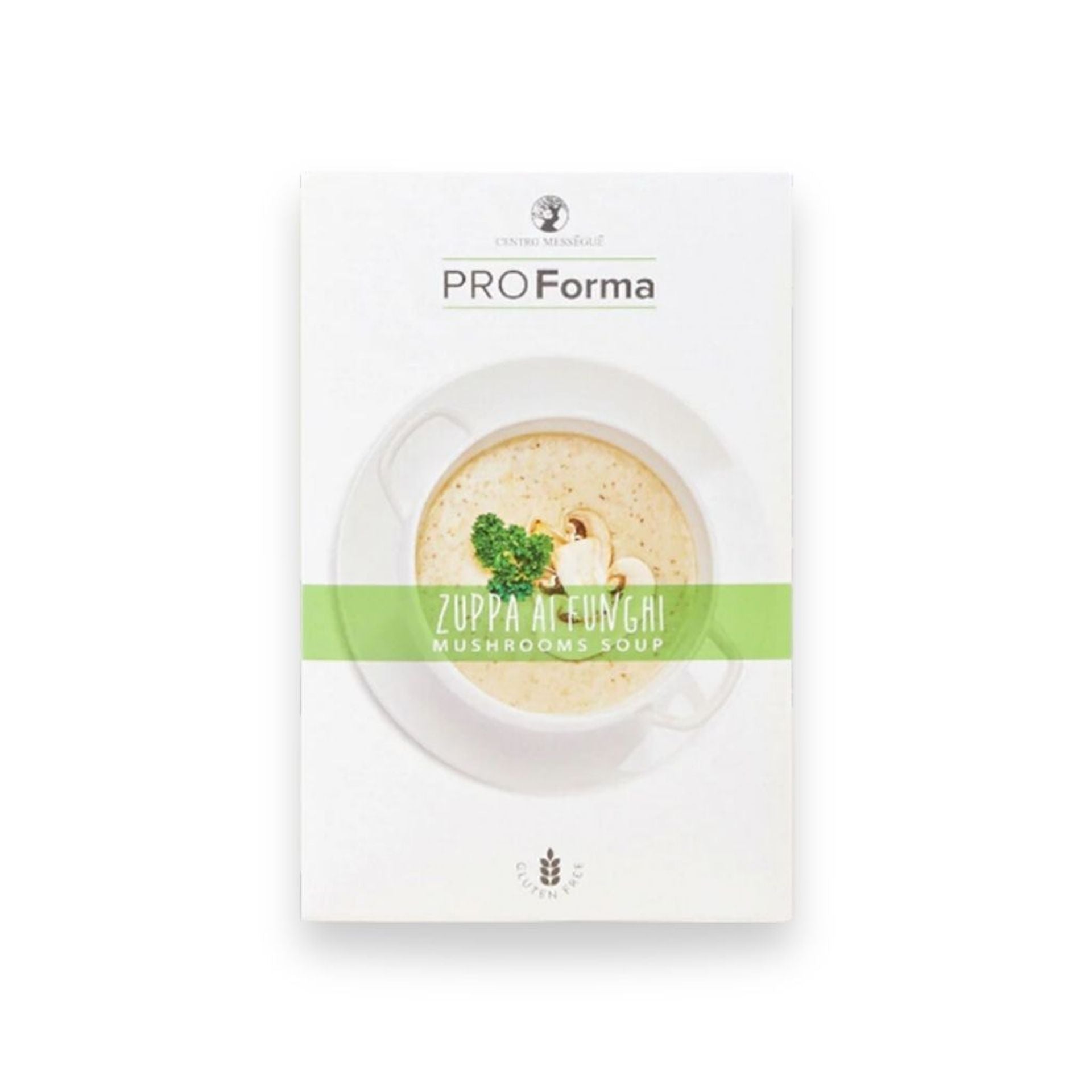 Zuppa ai funghi gluten free