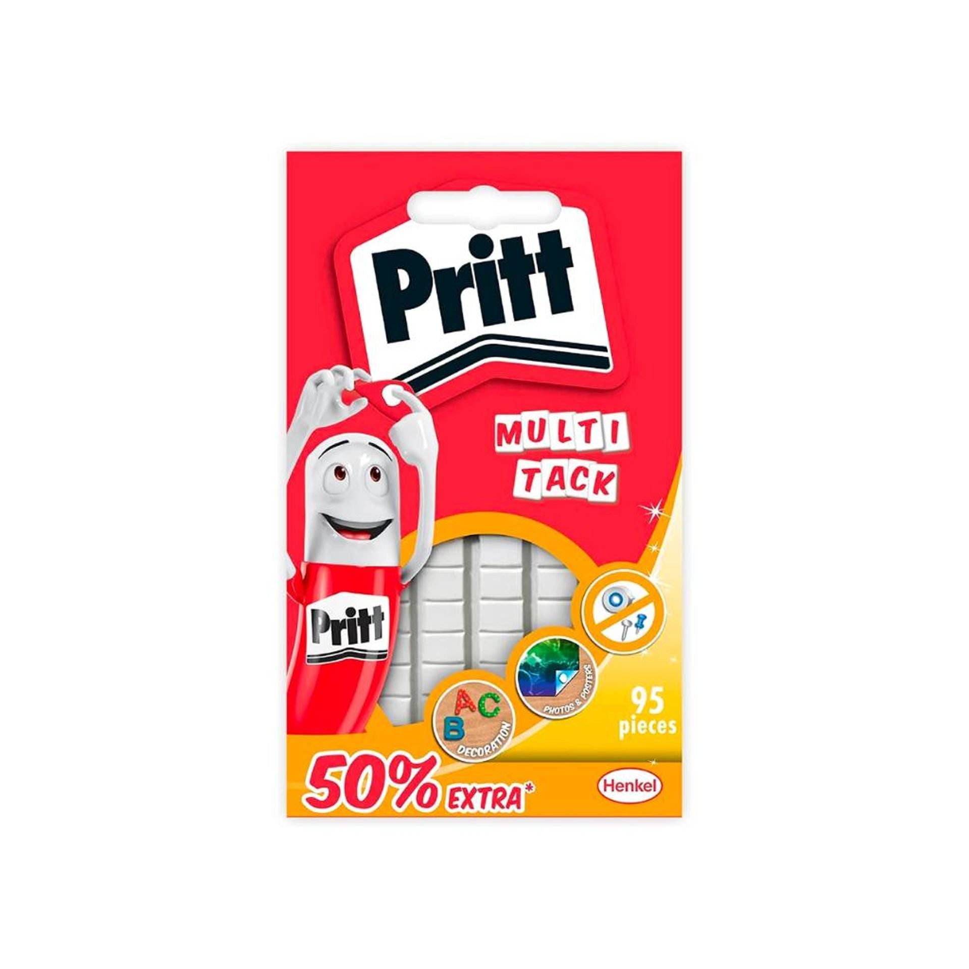 Pritt Multipack 55 Gommini + 50% Gratis - Cartone