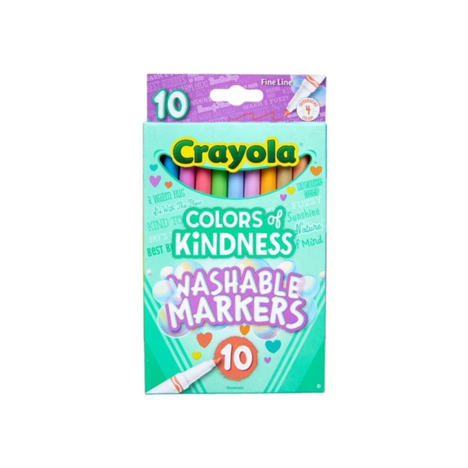 Pennarelli punta fine Color of Kindness 10 pezzi