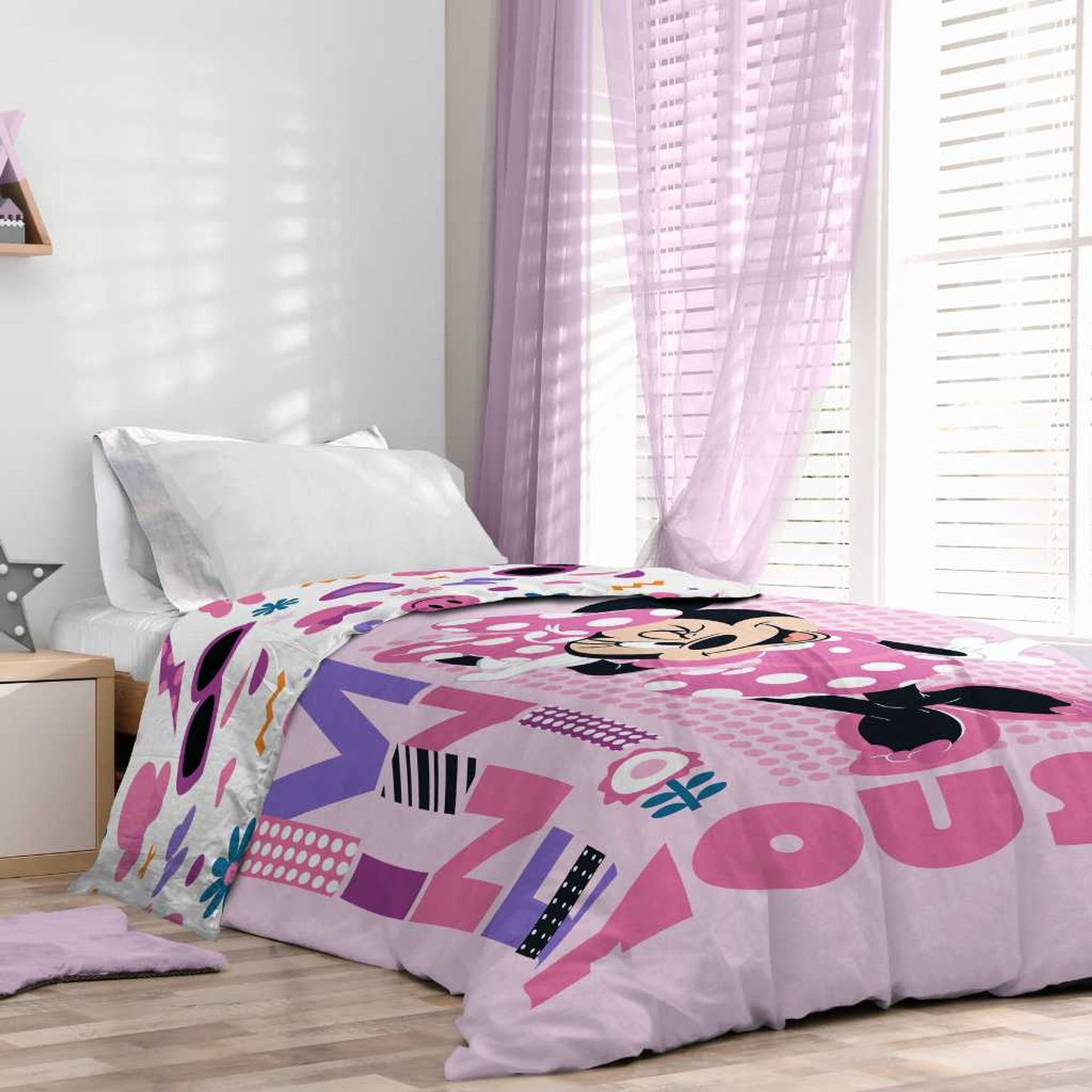 Trapunta invernale singola Minnie