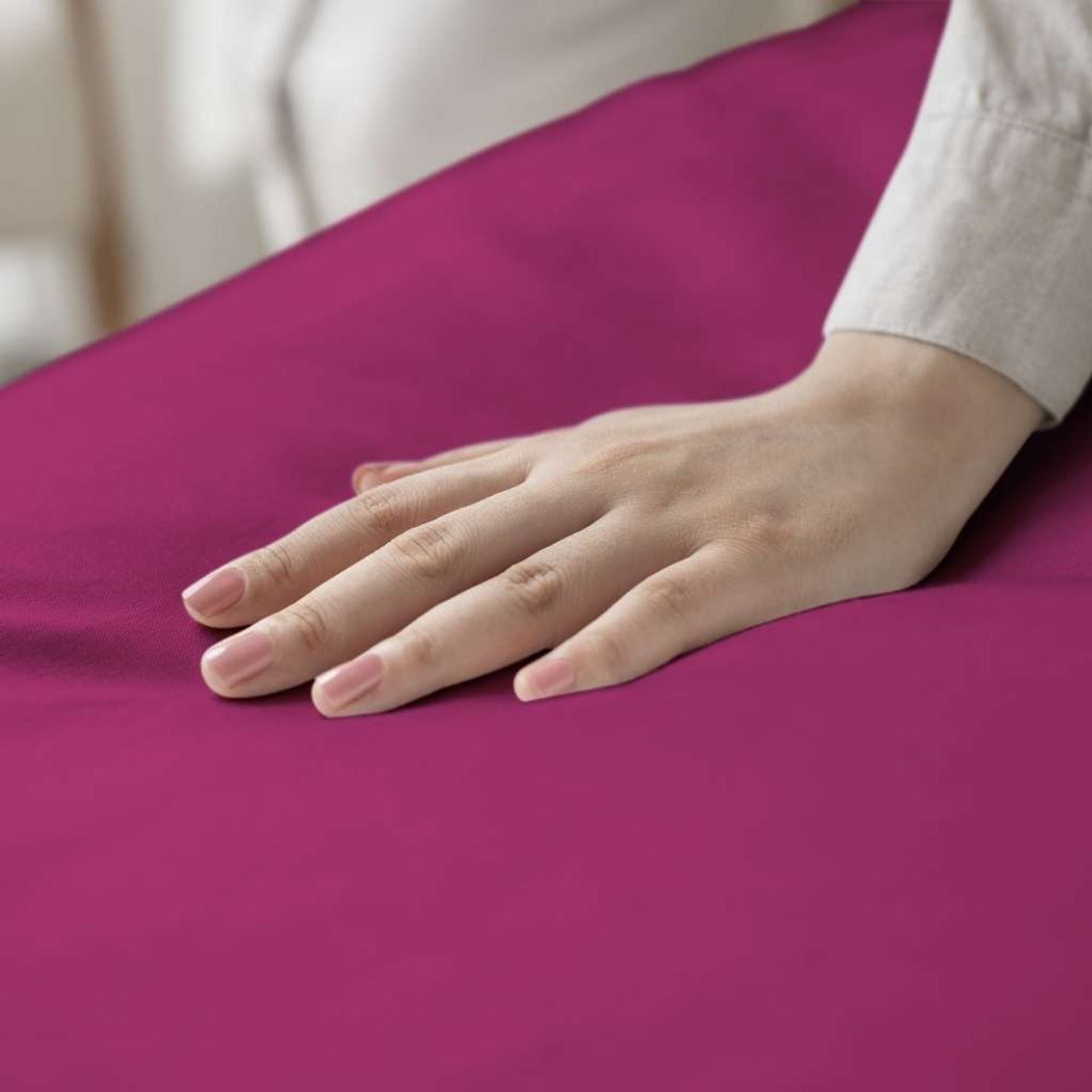 Set Completo Letto Lenzuola - 100% Cotone - Tinta Unita