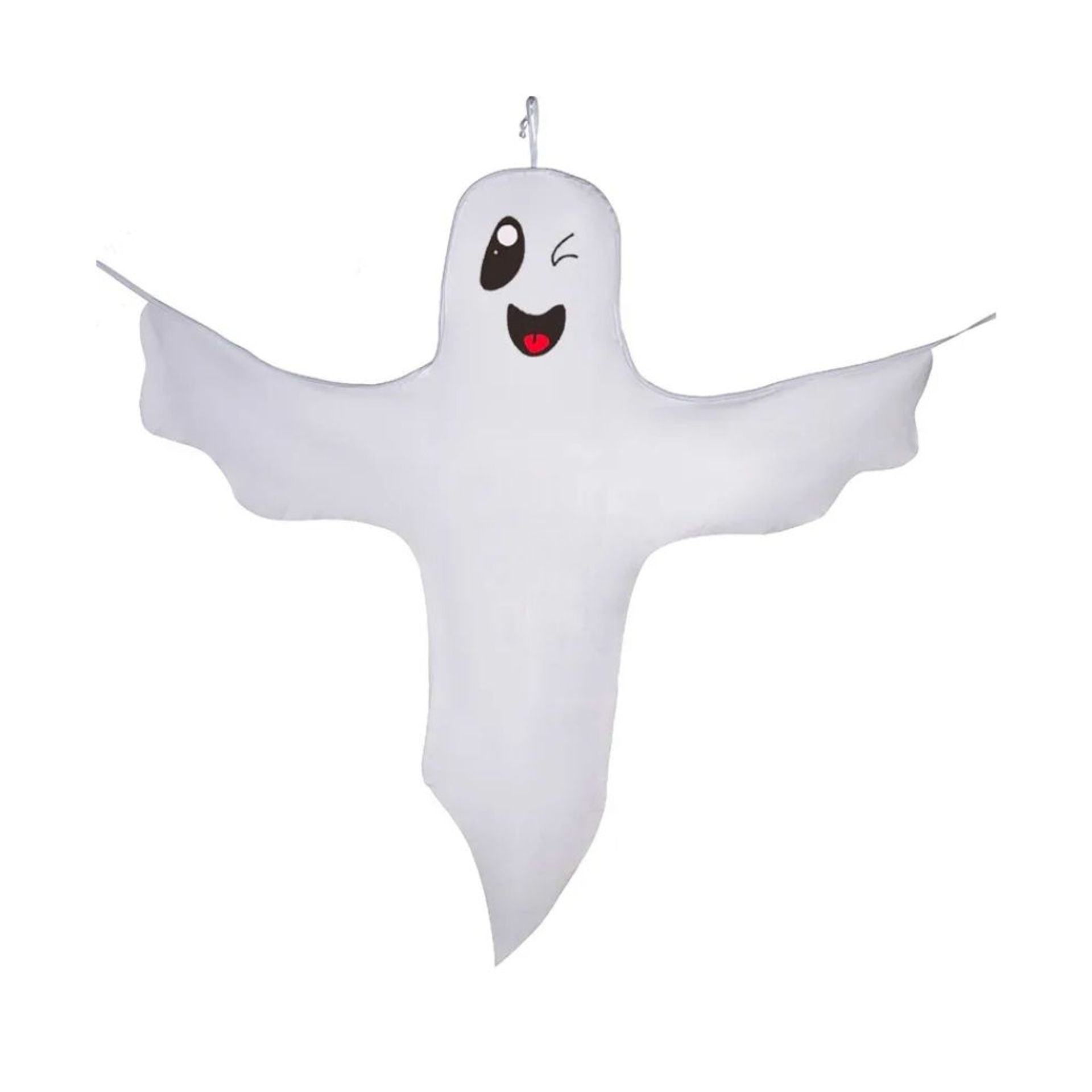 Coppia Decorazione Fantasma Appendibile in Feltro