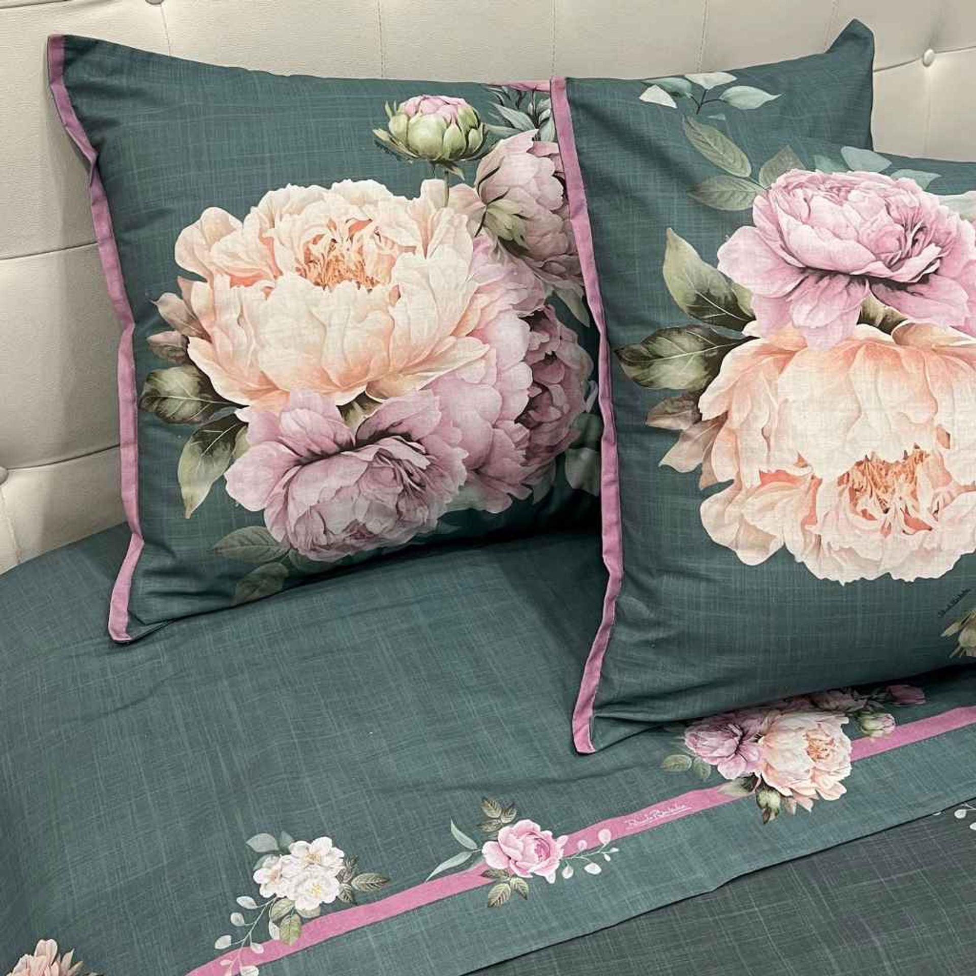 Completo letto Altea in puro cotone made in Italy