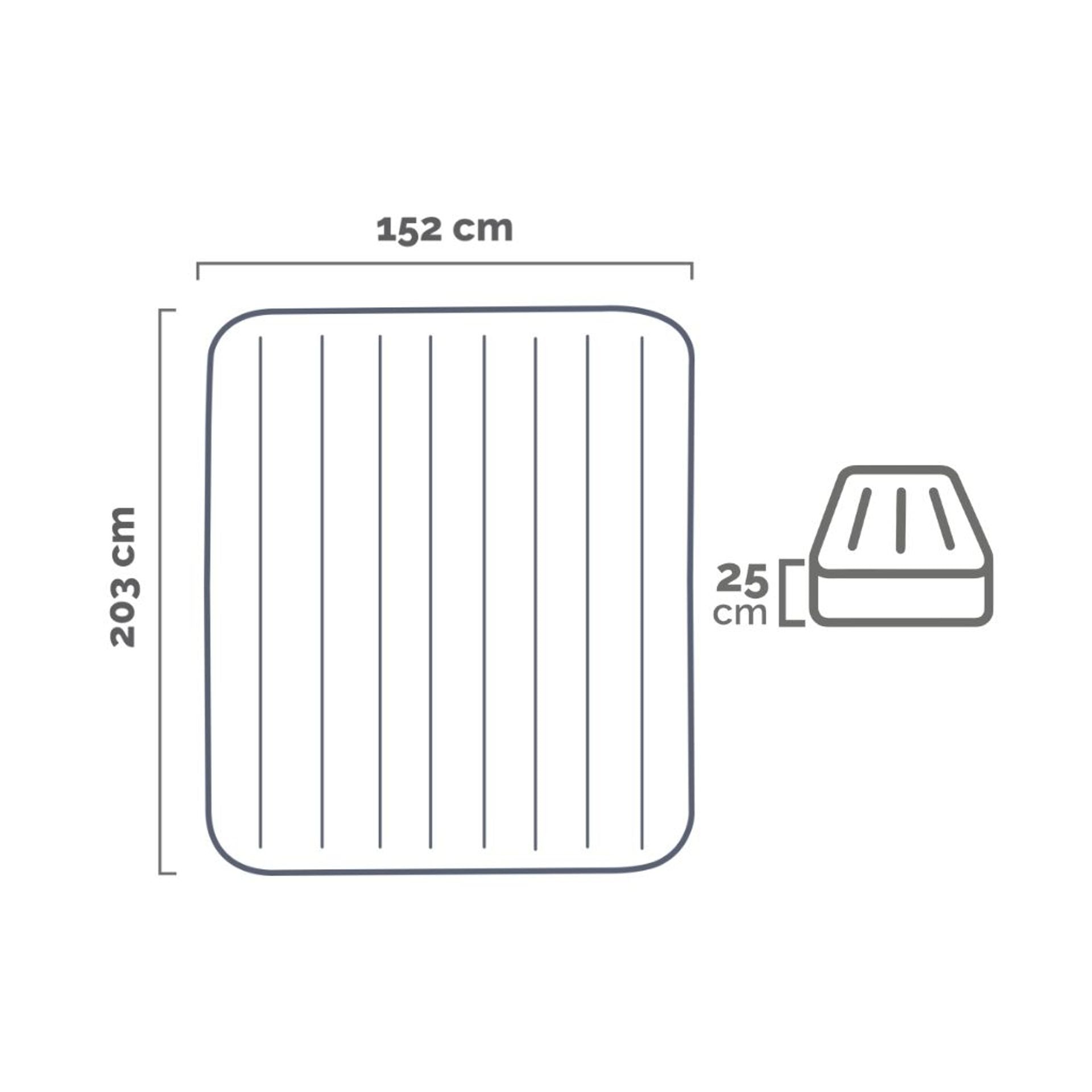 Materasso gonfiabile Dura-Beam Standard Downy - 1 piazza e mezza