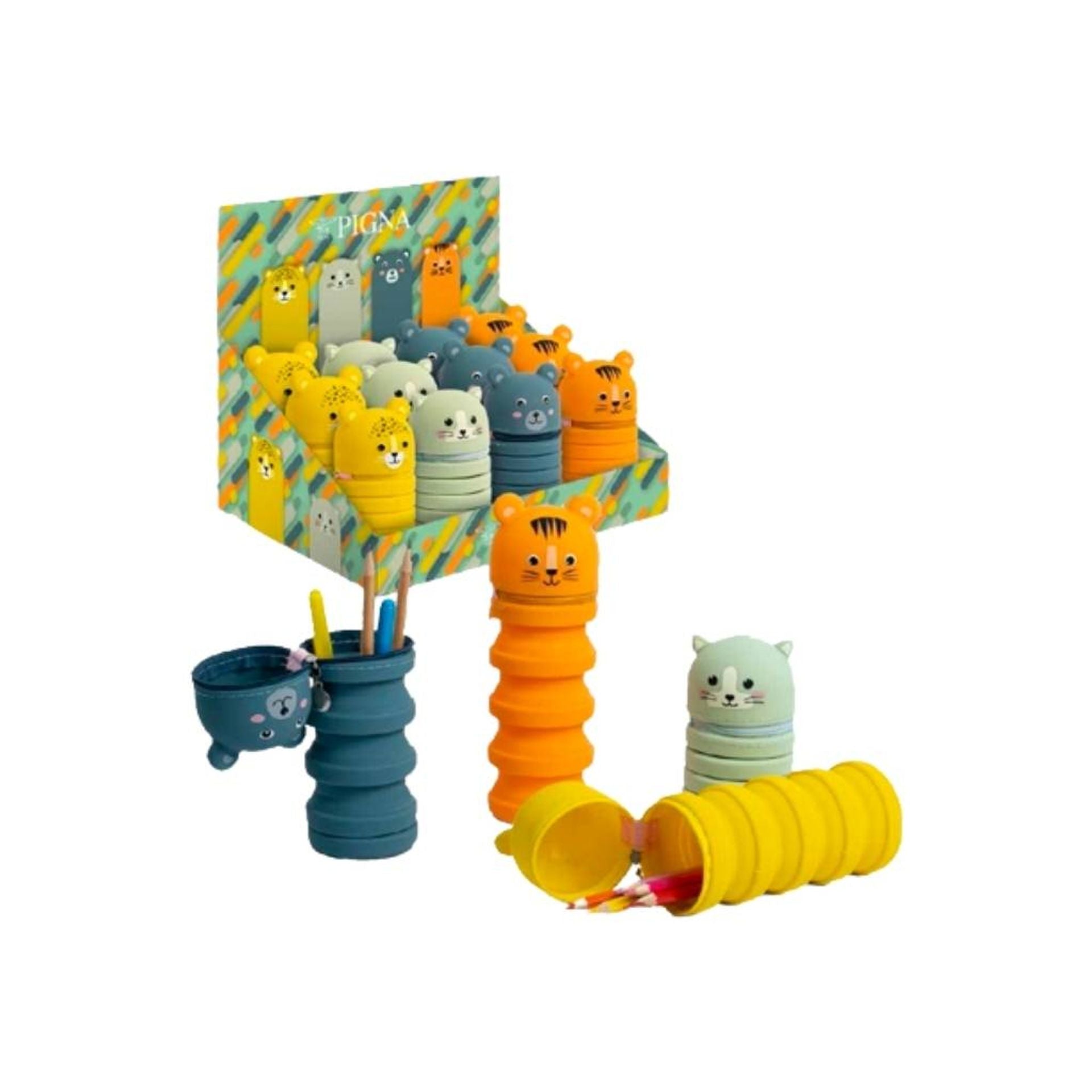Pigna astuccio animali in silicone 20 x 6 cm