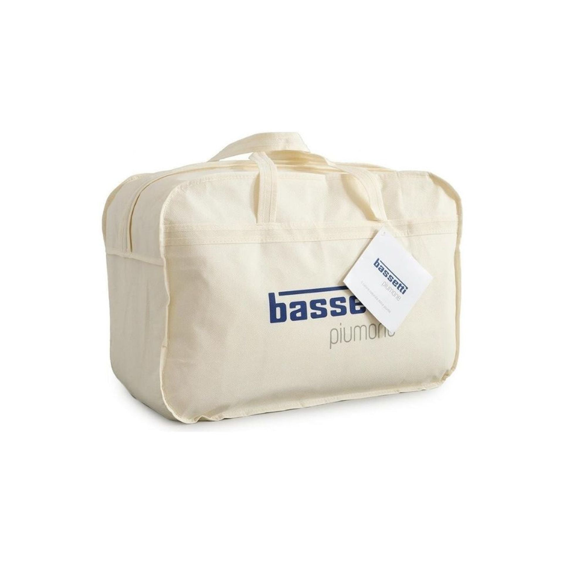 Piumino imbottitura piuma rivestimento in percalle