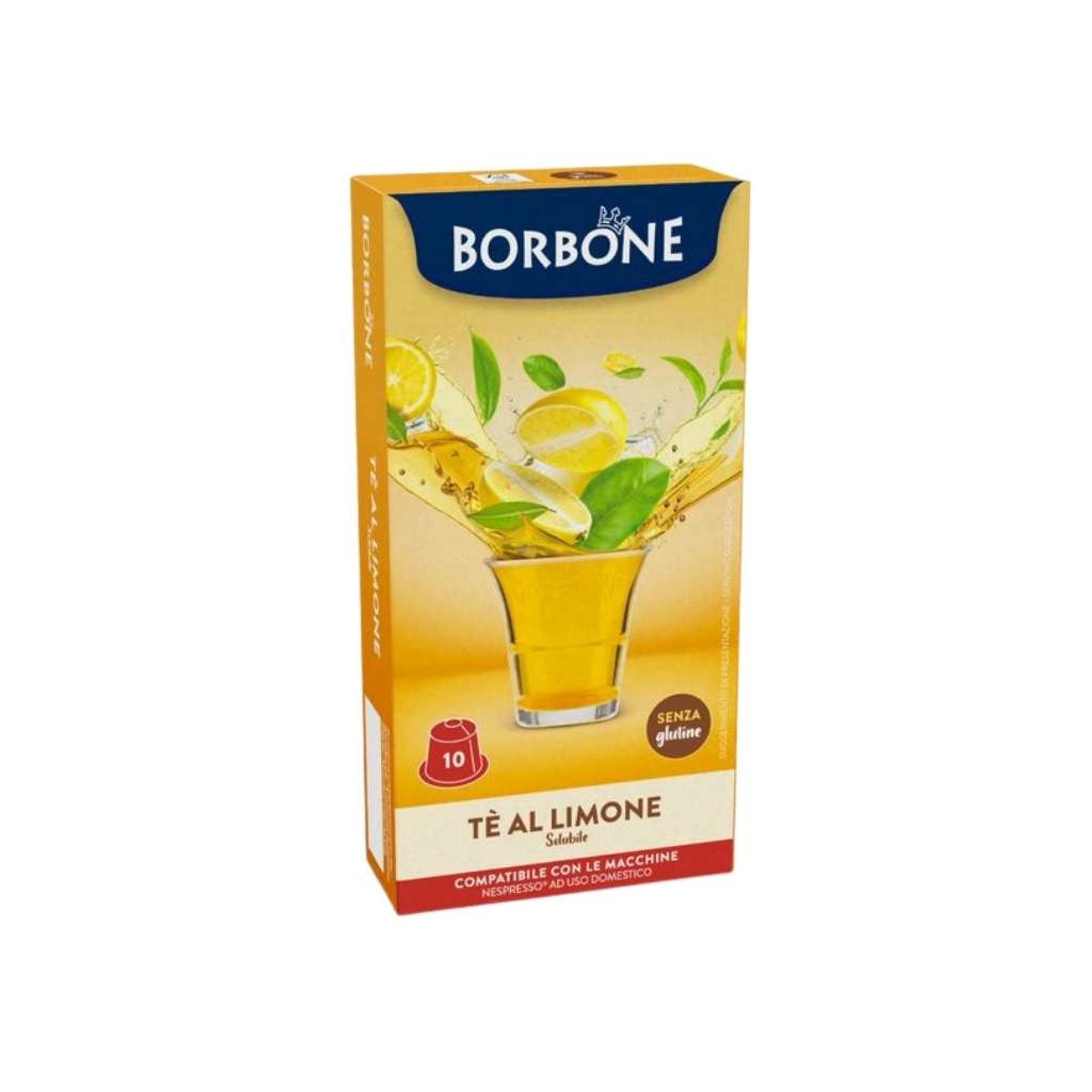 60 capsule The al Limone compatibili Nespresso