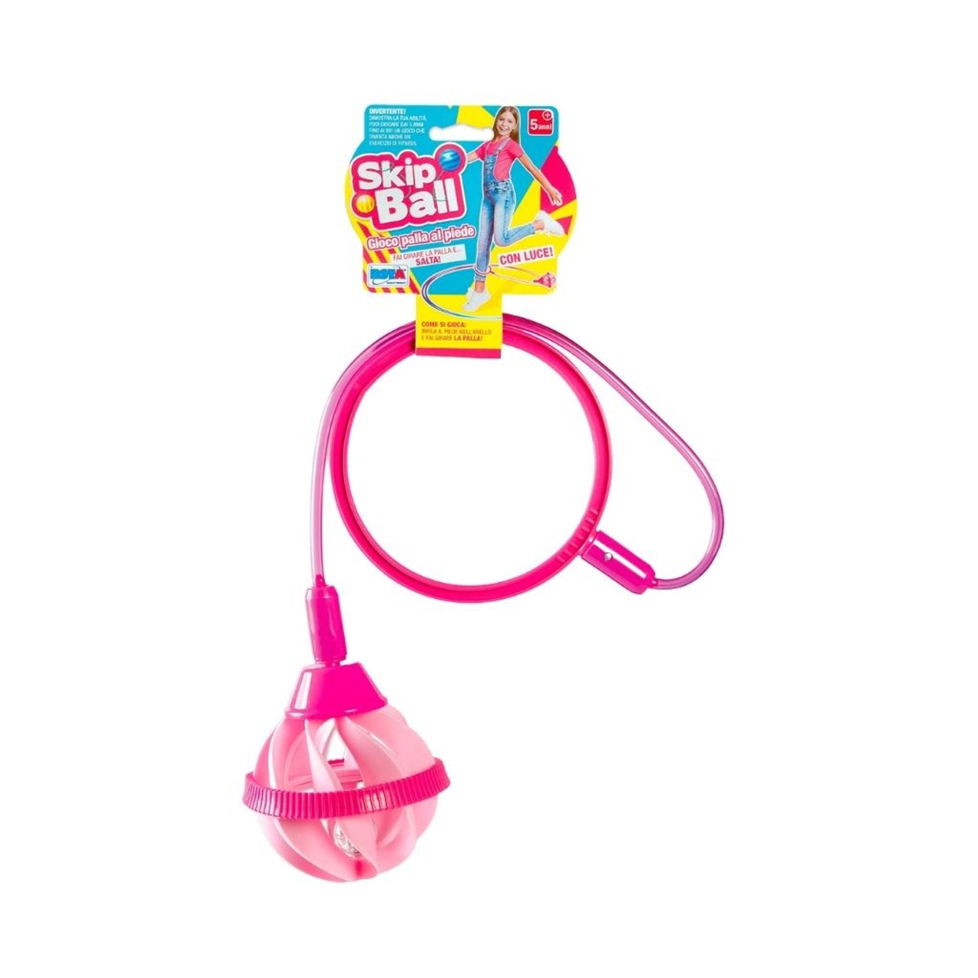 Gioco palla al piede con luce