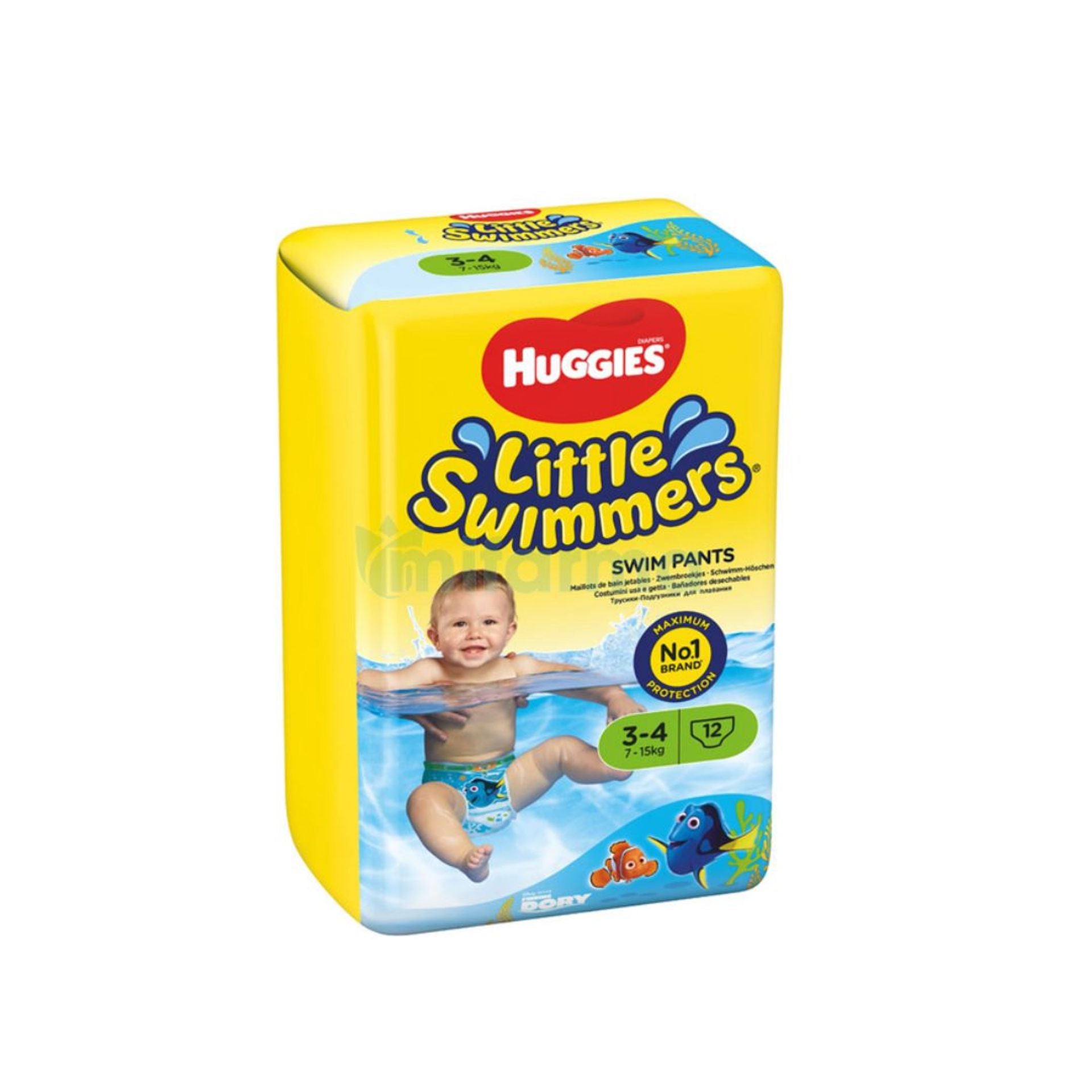 12 Pannolini Costumini da 3/8 kg - 2/3 anni