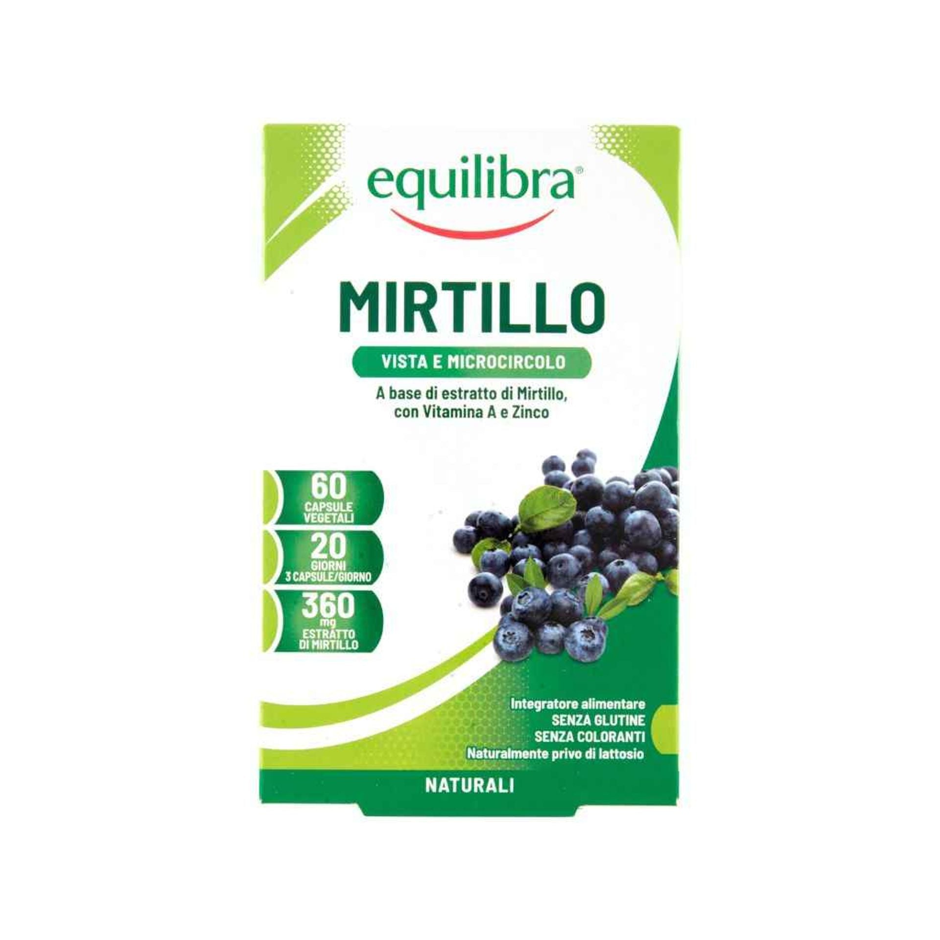 Mirtillo 60 capsule