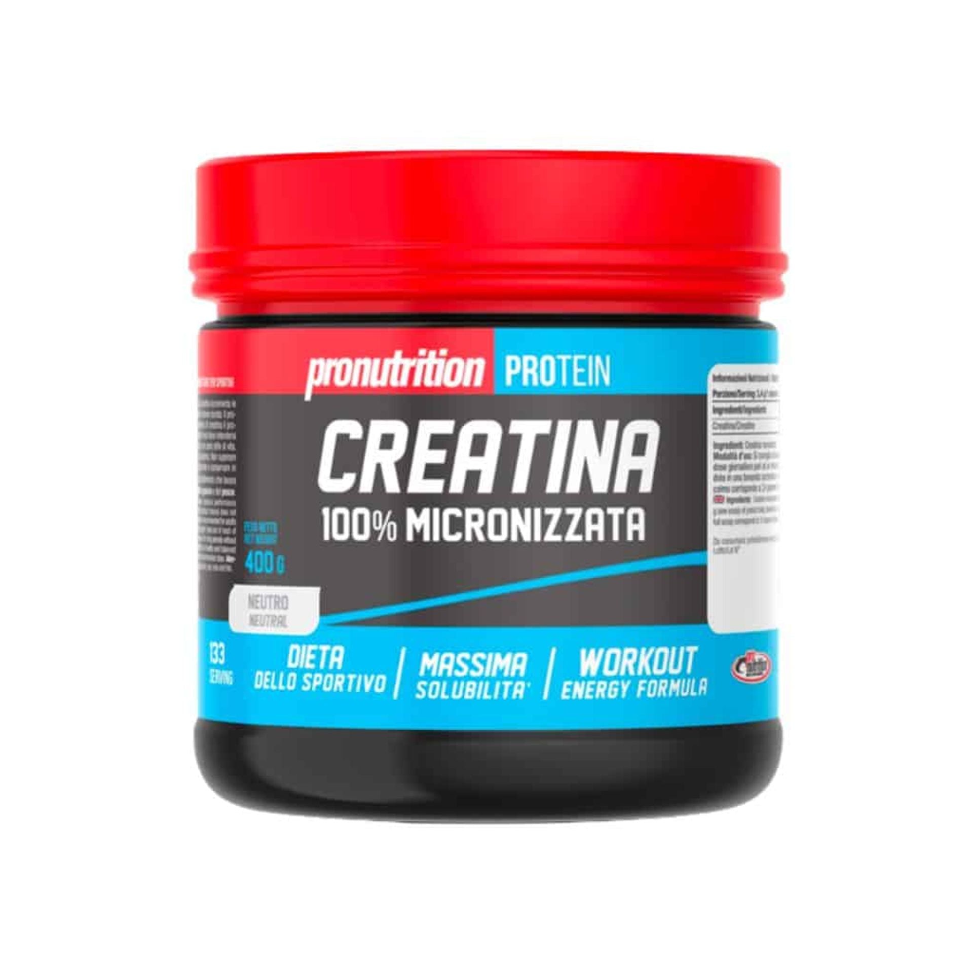 Creatina monoidrato micronizzata 400 gr