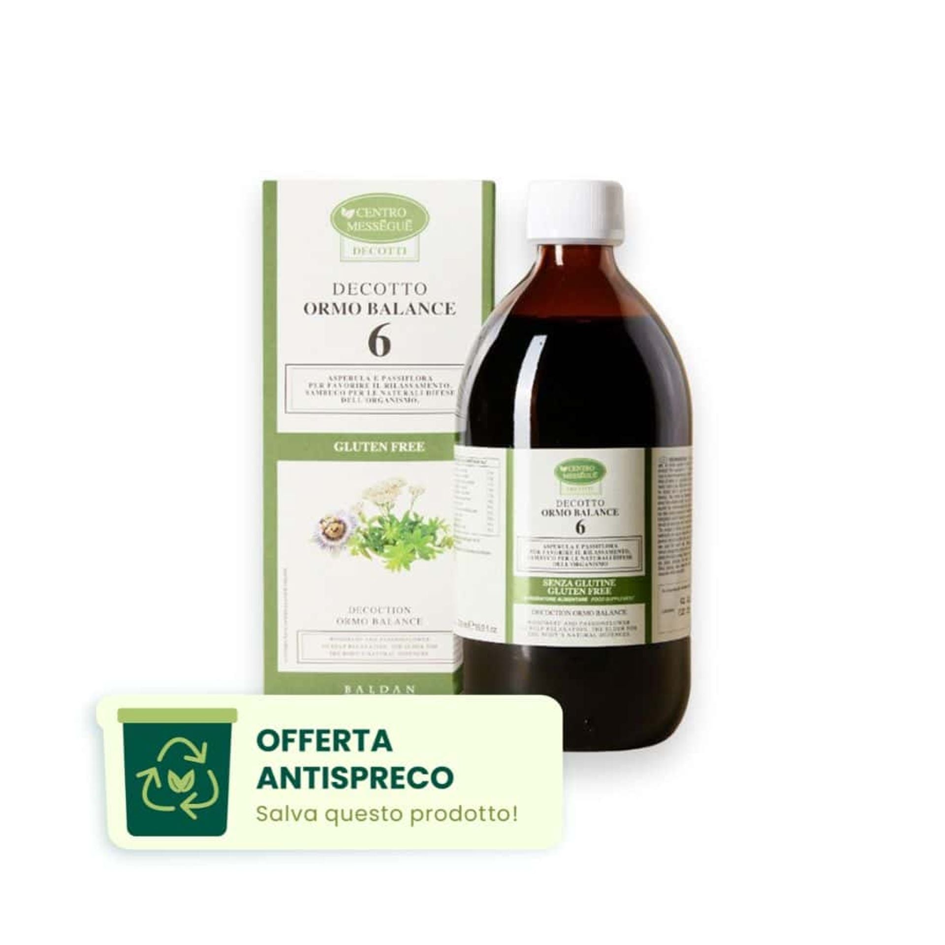 Decotto 6 Ormo Balance senza glutine 500 ml