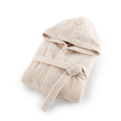 Accappatoio con cappuccio 100% cotone