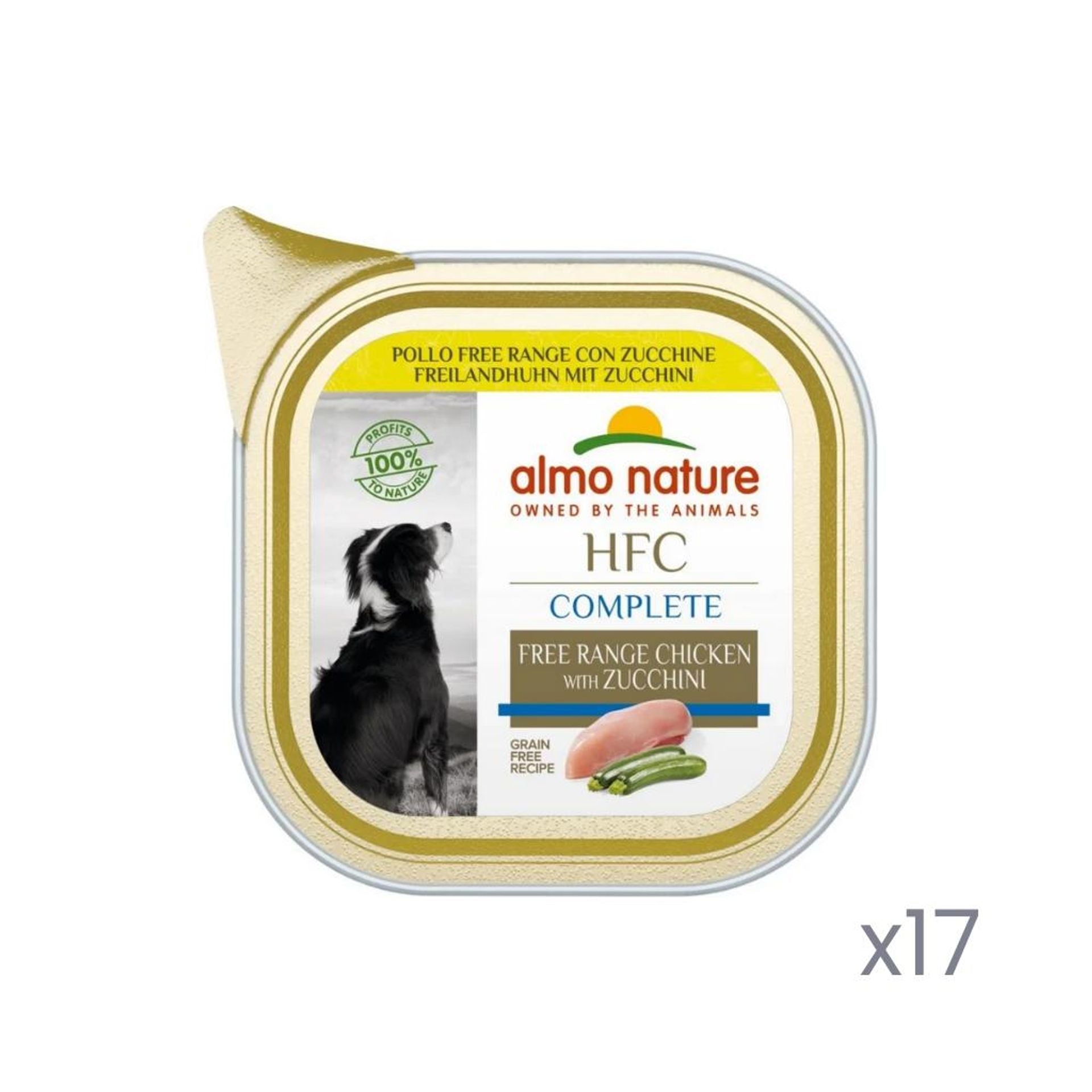 7x85gr Pollo Free Range con Zucchine